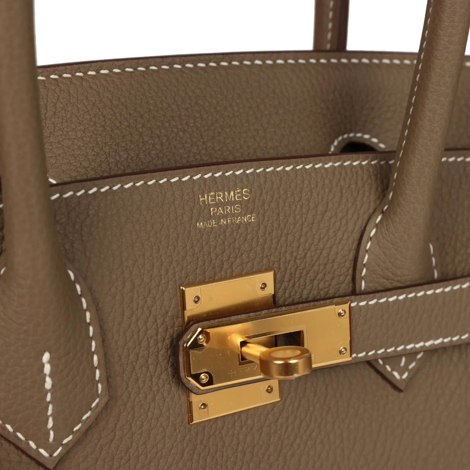 Hermes Birkin 30 Etoupe Togo Gold Hardware Этуп Togo — фото 8