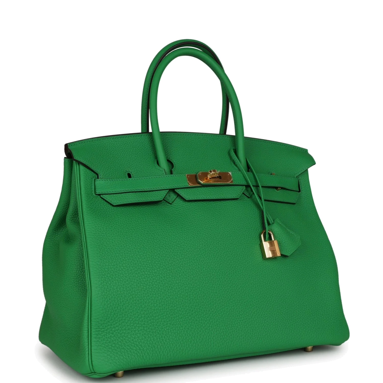 Hermes Birkin 35 Bambou Togo Gold Hardware Бамбу Togo — фото 3