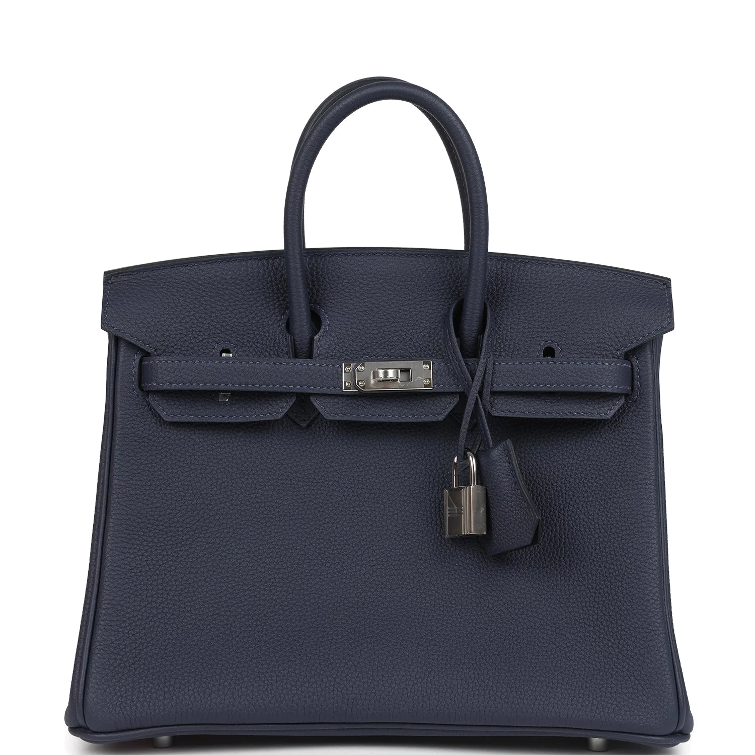 Hermes Birkin 25 Bleu Nuit Togo Palladium Hardware Синий ночной — фото 2