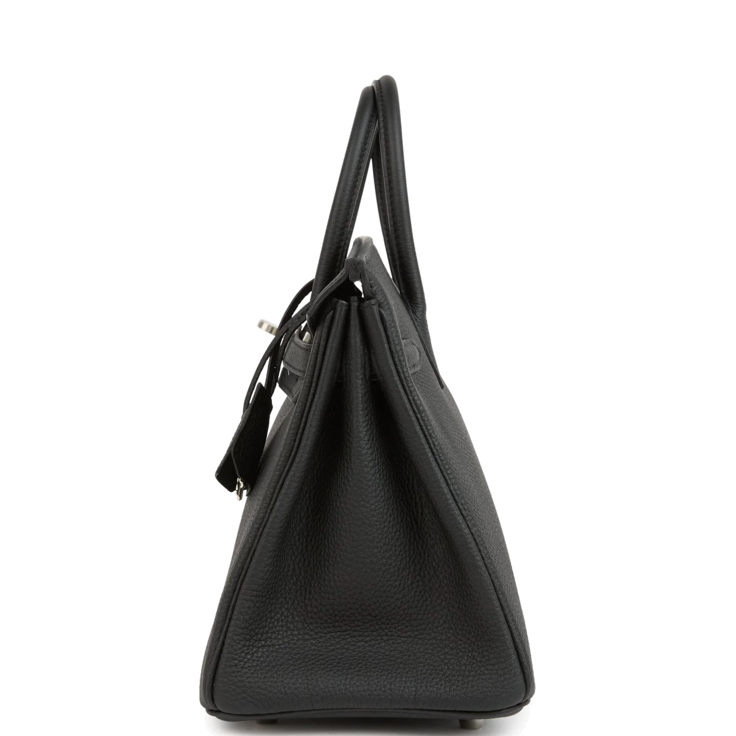 Hermes Birkin 25 Black Togo Brushed Palladium Hardware Черный Togo — фото 4