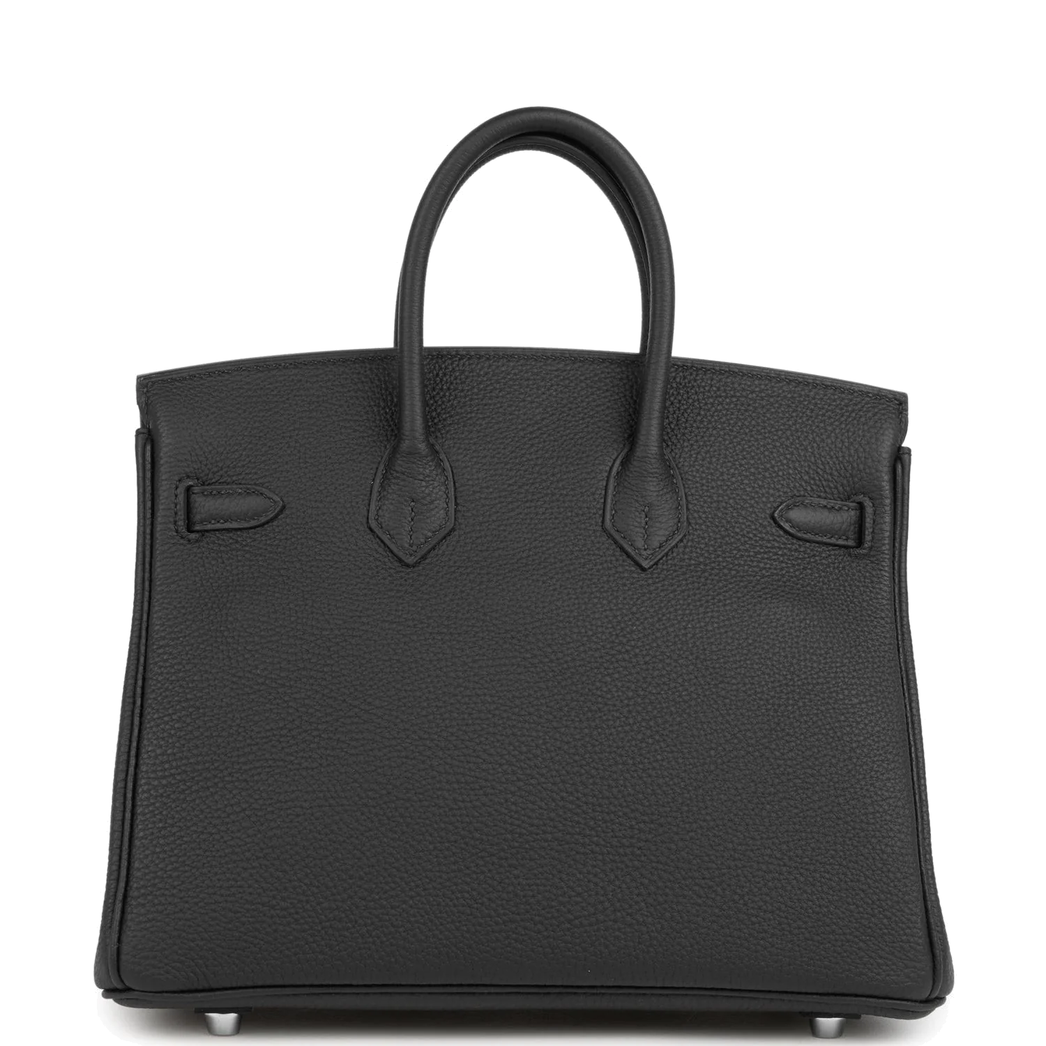 Hermes Birkin 25 Black Togo Brushed Palladium Hardware Черный Togo — фото 5