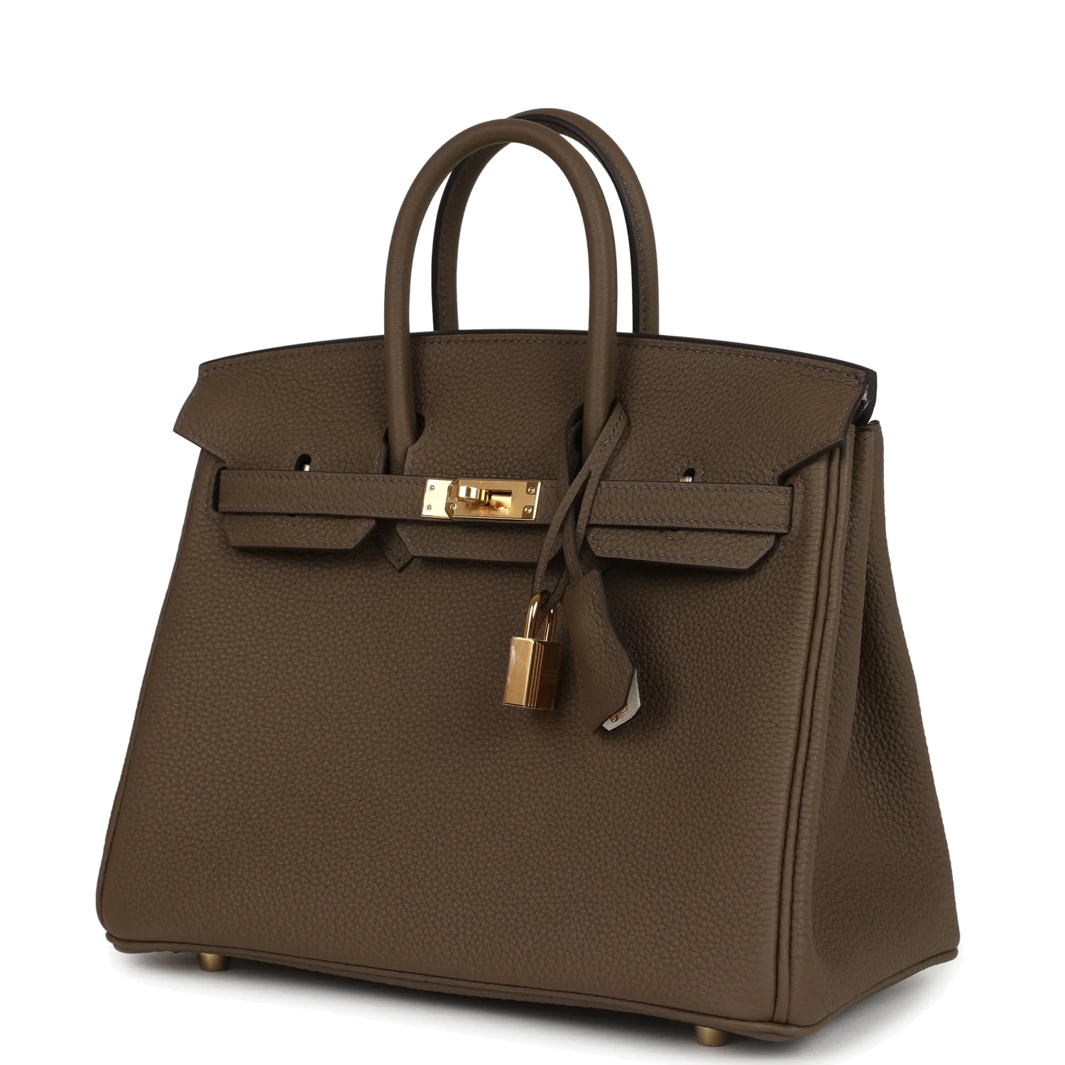 Hermes Birkin 25 Toundra Verso Togo Gold Hardware Тундра Verso — фото 6