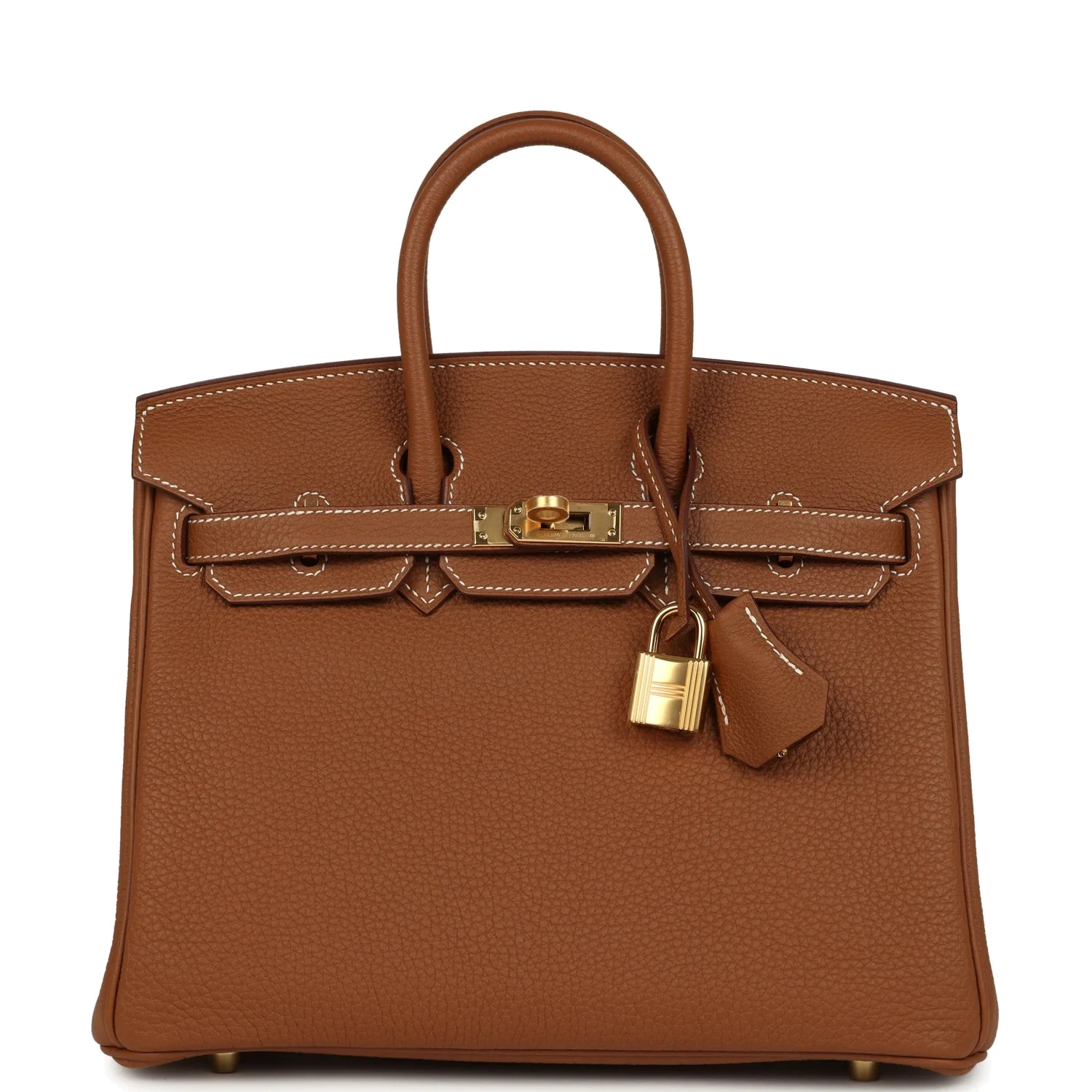 Hermes Birkin 25 Gold Togo Gold Hardware Золотой Togo — фото 2