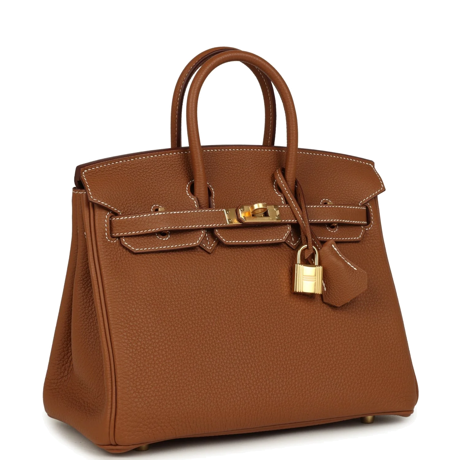 Hermes Birkin 25 Gold Togo Gold Hardware Золотой Togo — фото 3