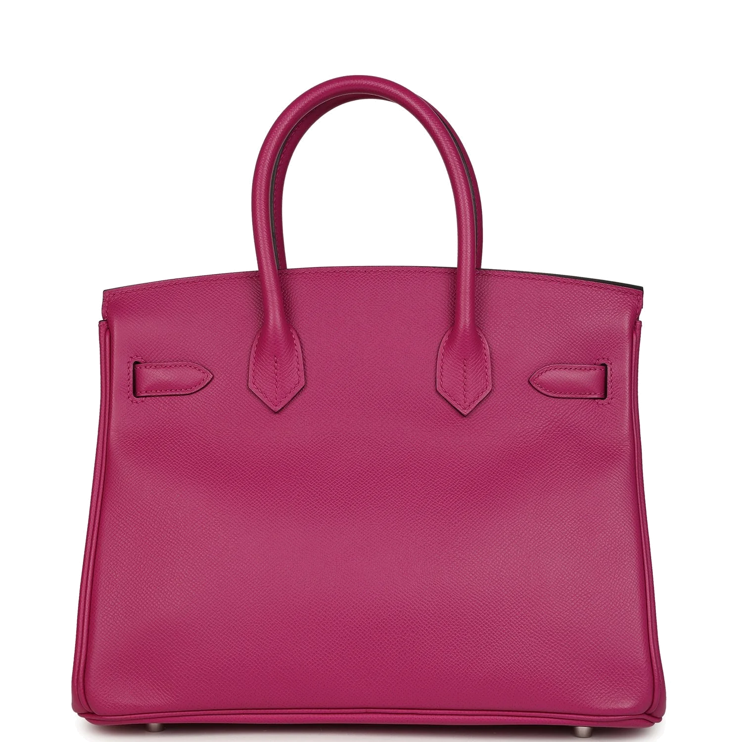 Hermes Birkin 30 Rose Poupre Epsom Palladium Hardware Розовый пурпурный — фото 5