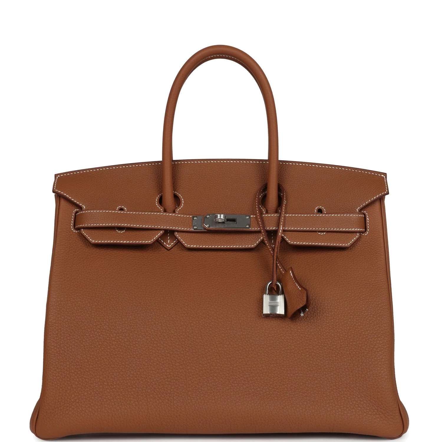 Hermes Birkin 35 Gold Togo Palladium Hardware Золотой Togo — фото 2