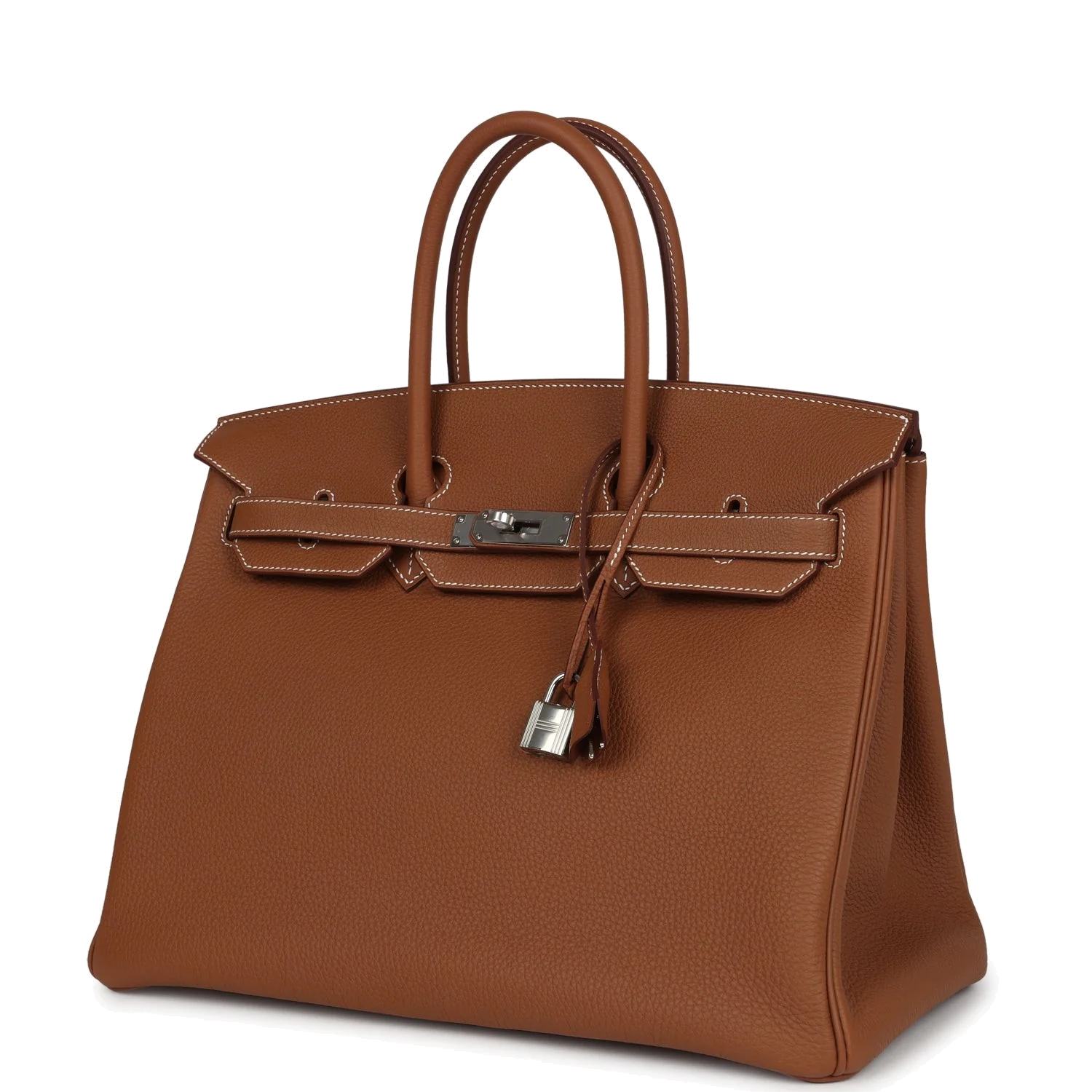 Hermes Birkin 35 Gold Togo Palladium Hardware Золотой Togo — фото 6
