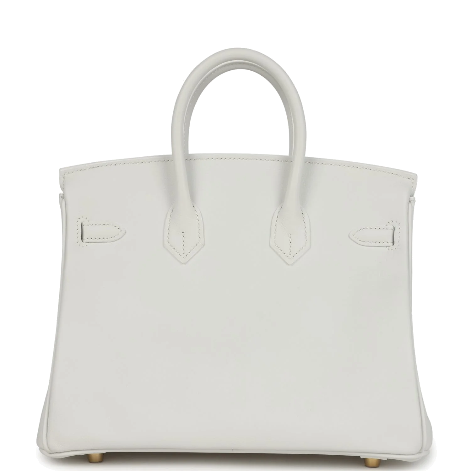 Hermes Birkin 25 New White Swift Gold Hardware Белый Swift — фото 5