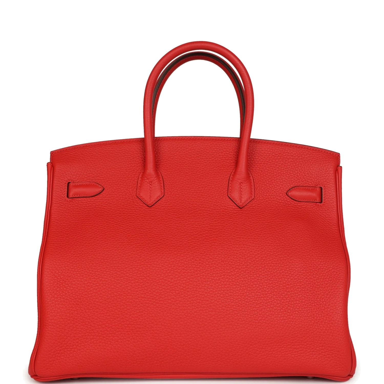 Hermes Birkin 35 Rouge Tomate Togo Palladium Hardware Красный томат — фото 5