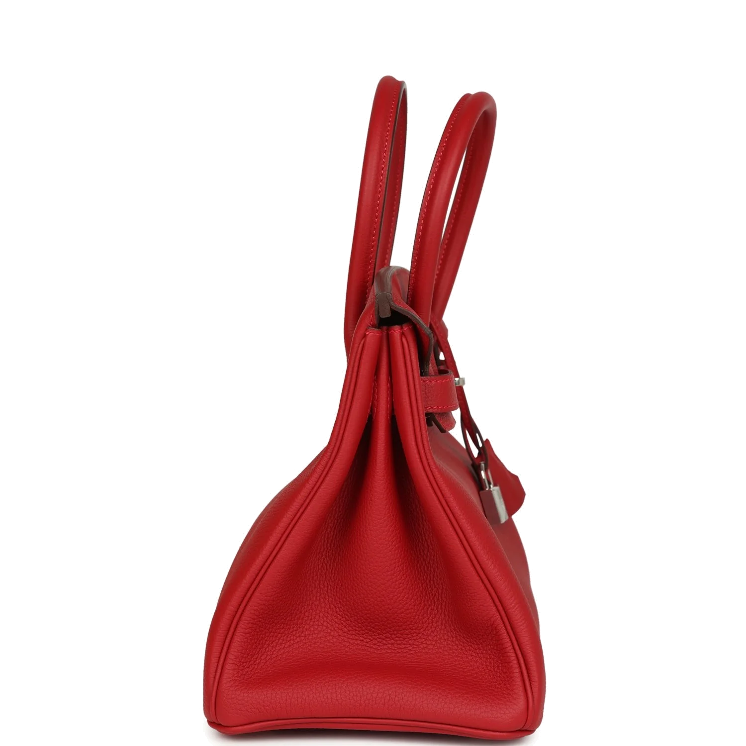 Hermes Birkin 30 Rouge Vif Togo Palladium Hardware Красный яркий — фото 4