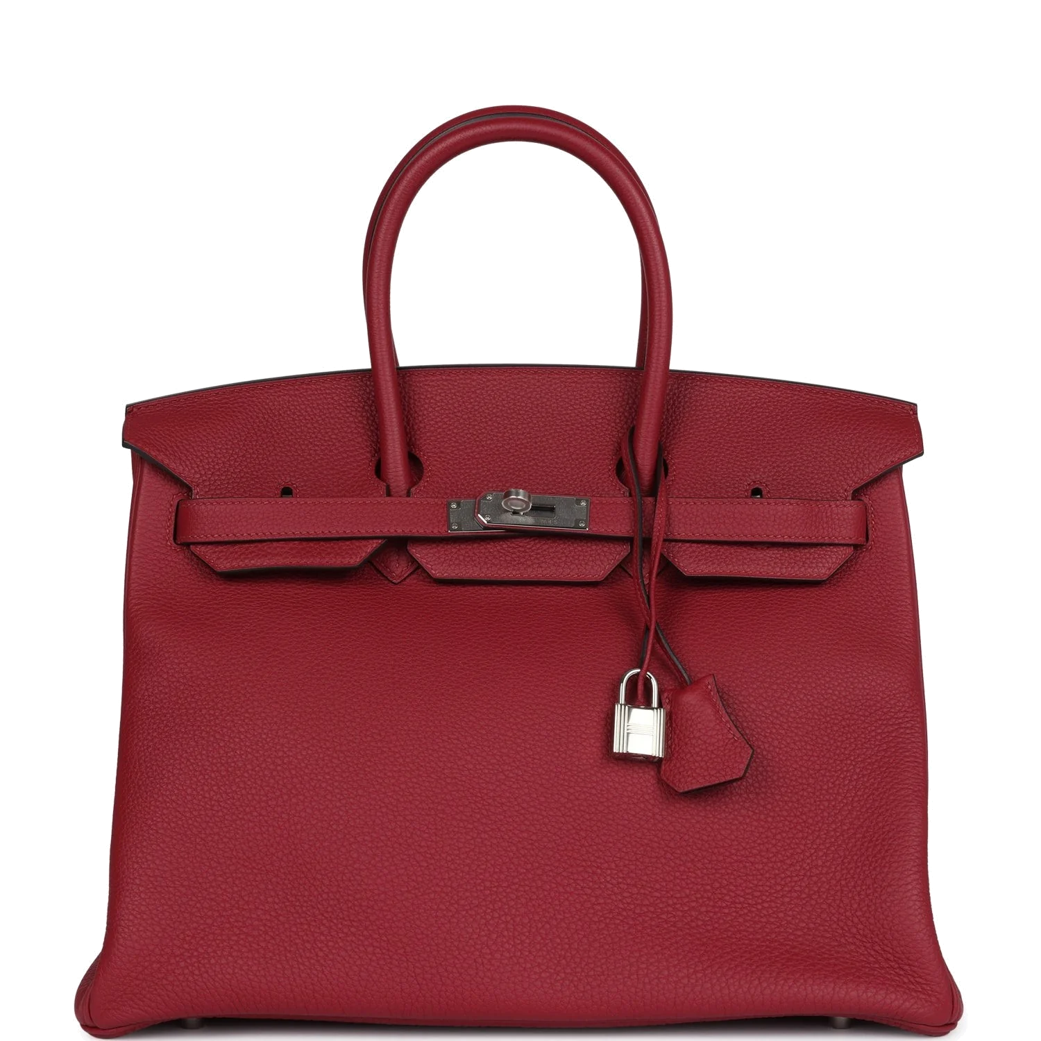 Hermes Birkin 35 Rouge Grenat Togo Palladium Hardware
