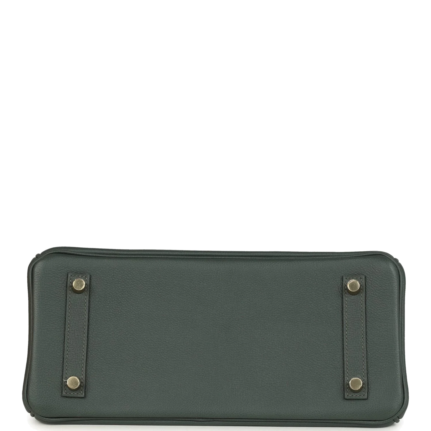 Hermes Shoulder Birkin Light 29 Vert Mangrove Evercolor Permabrass Hardware — фото 7