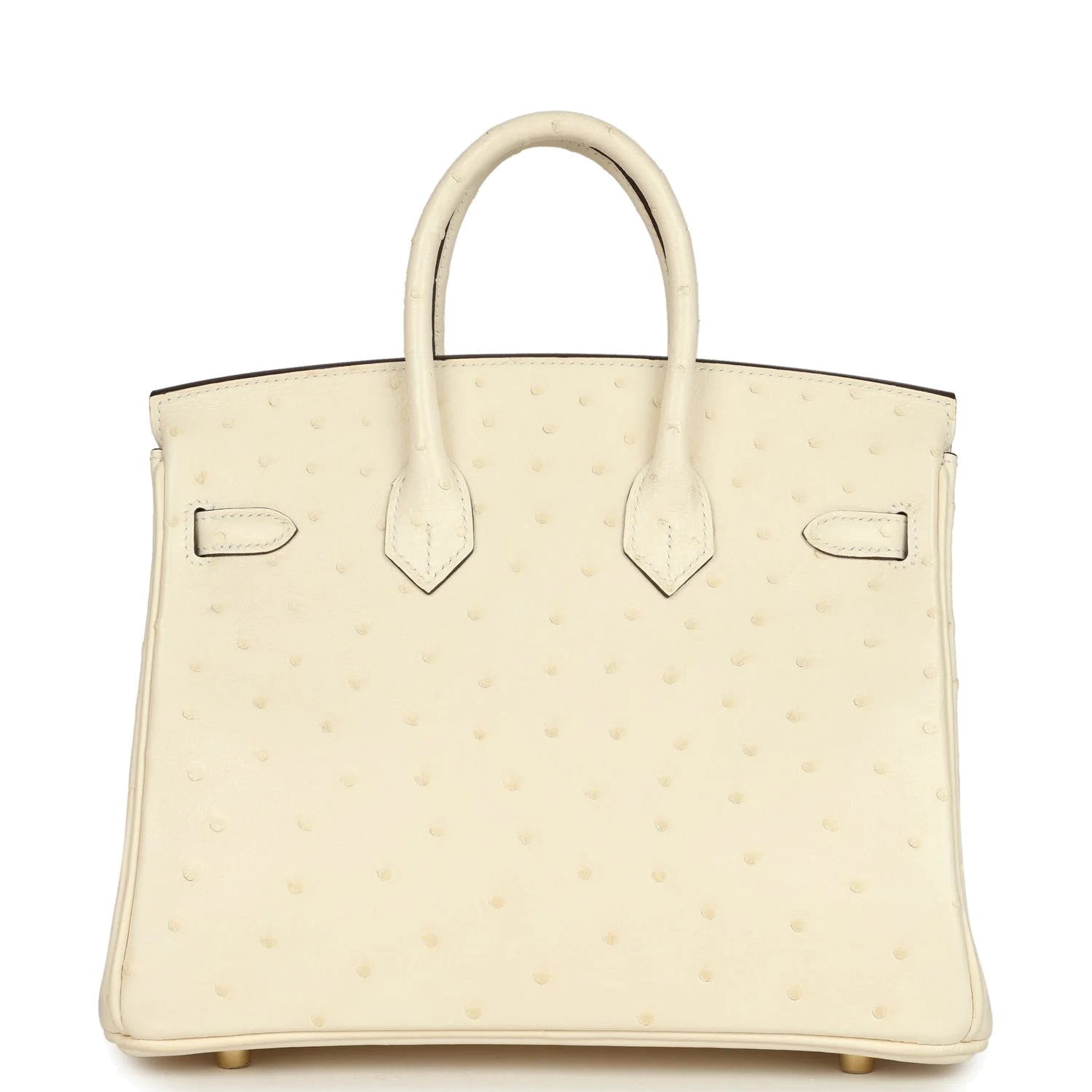 Hermes Birkin 25 Nata Ostrich Gold Hardware Ната страус — фото 6