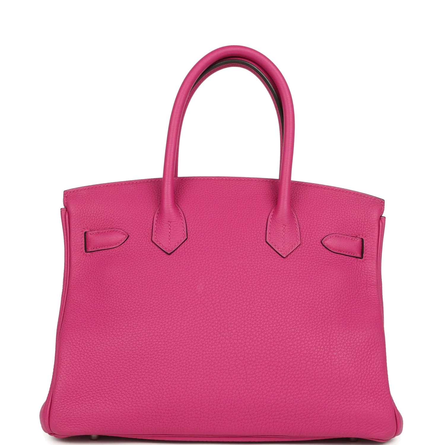 Hermes Birkin 30 Rose Poupre Togo Palladium Hardware Розовый пурпурный — фото 5