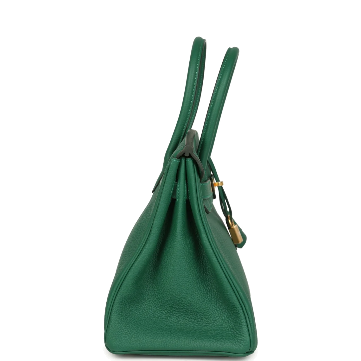 Hermes Birkin 30 Vert Moyen Togo Gold Hardware Зеленый средний — фото 4