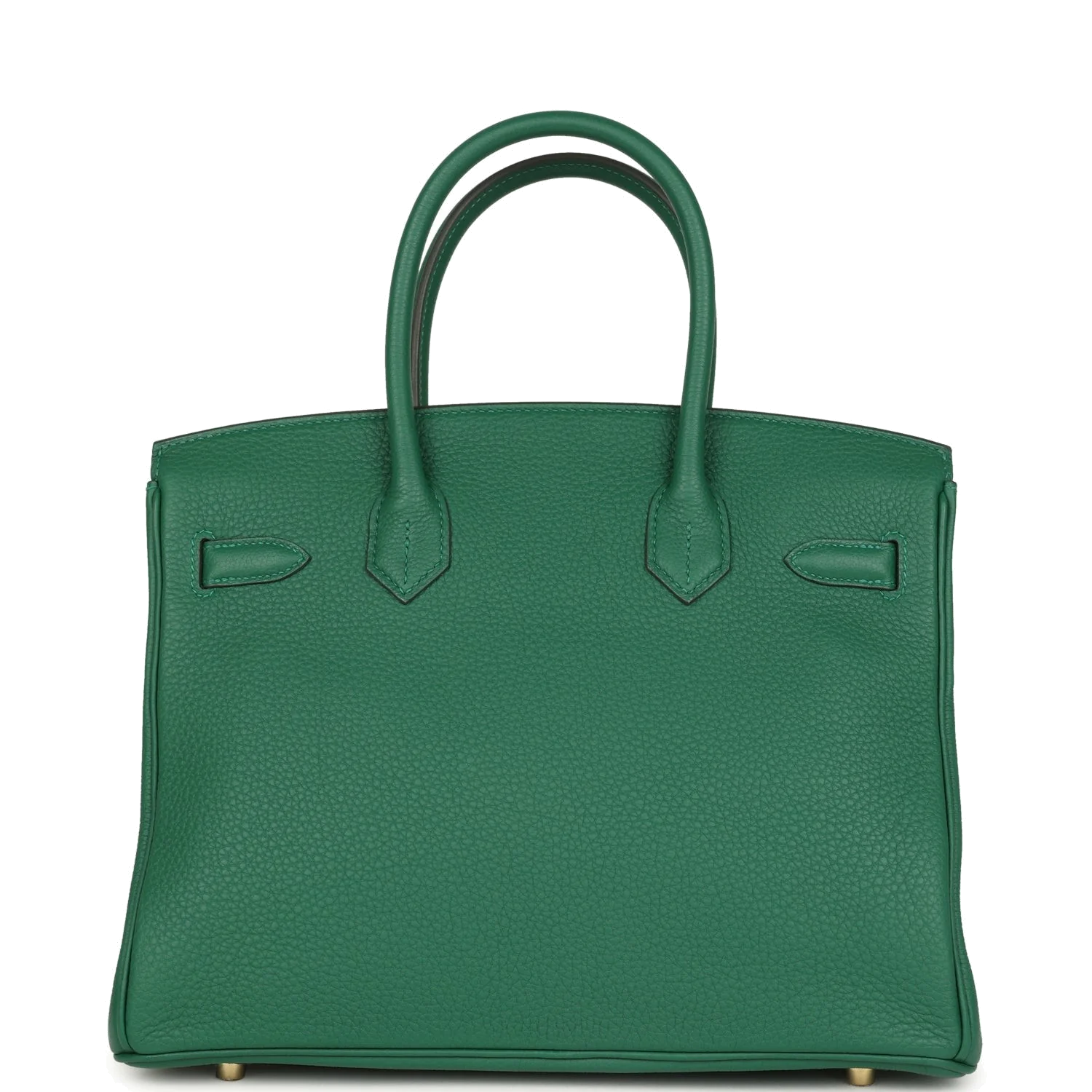 Hermes Birkin 30 Vert Moyen Togo Gold Hardware Зеленый средний — фото 5