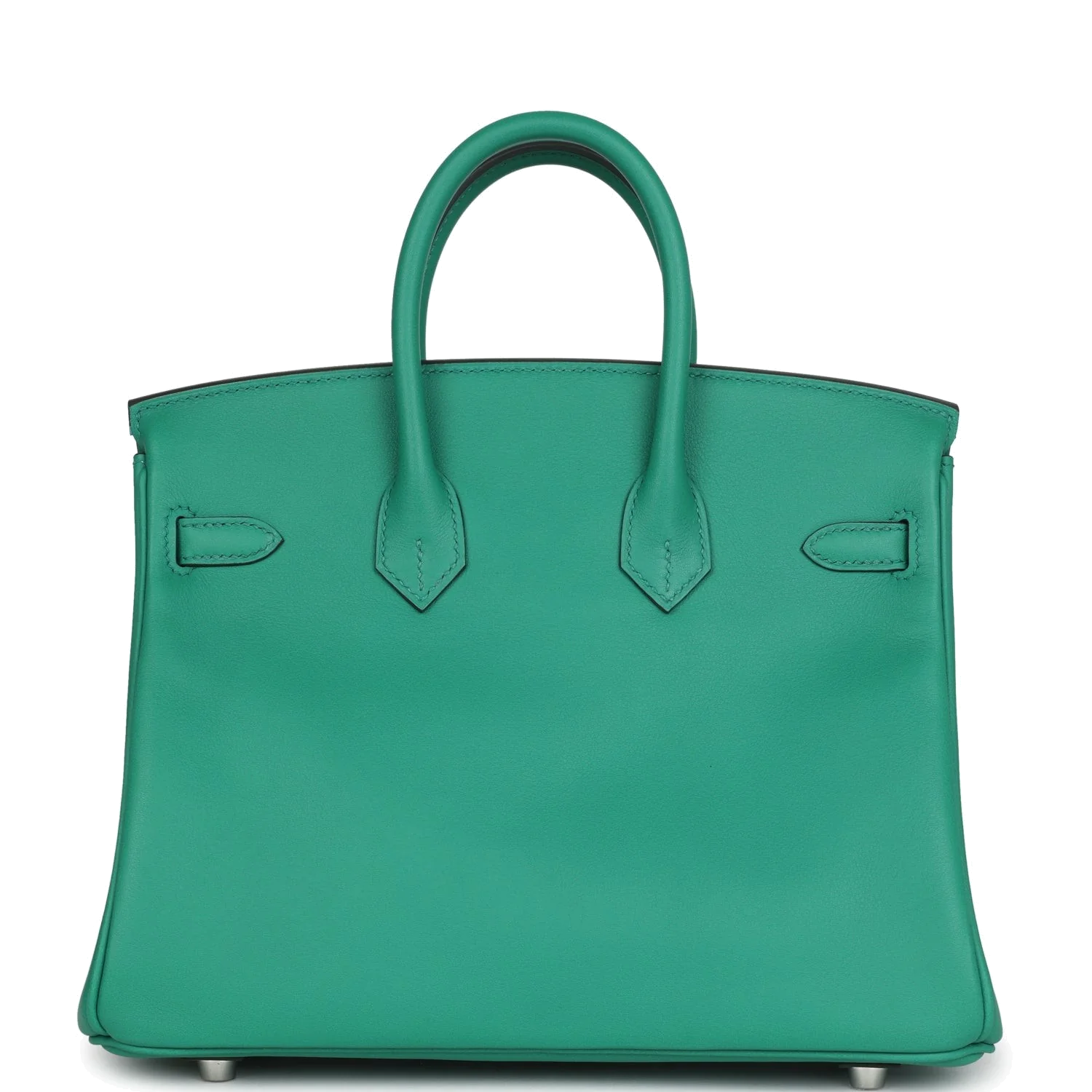 Hermes Birkin 25 Vert Vertigo Verso Swift Palladium Hardware Зеленый вертиго — фото 6