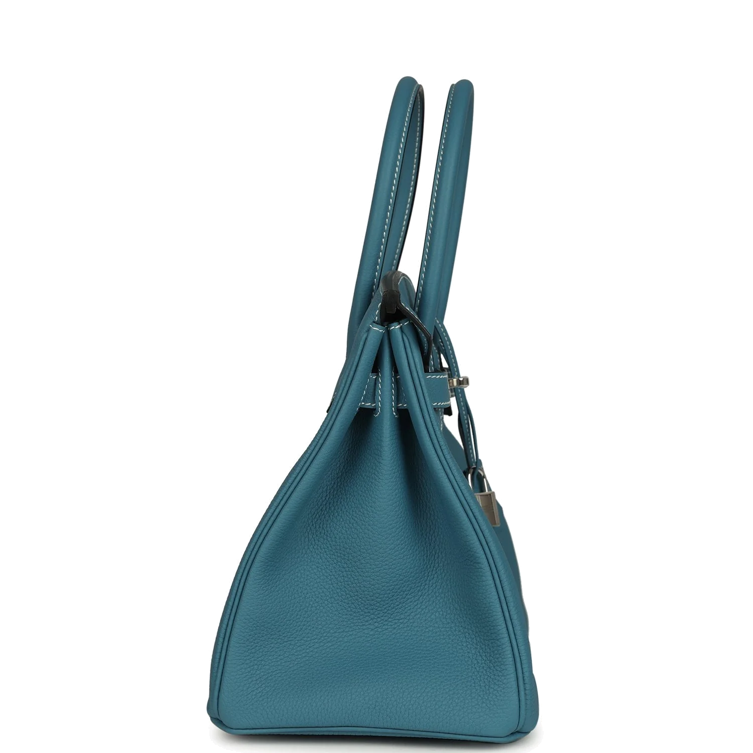 Hermes Birkin 30 Blue Jean Togo Palladium Hardware Голубой джинс — фото 5