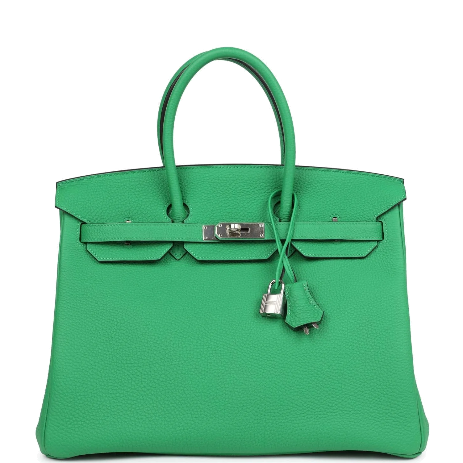 Hermes Birkin 35 Bambou Togo Palladium Hardware Бамбу Togo — фото 2