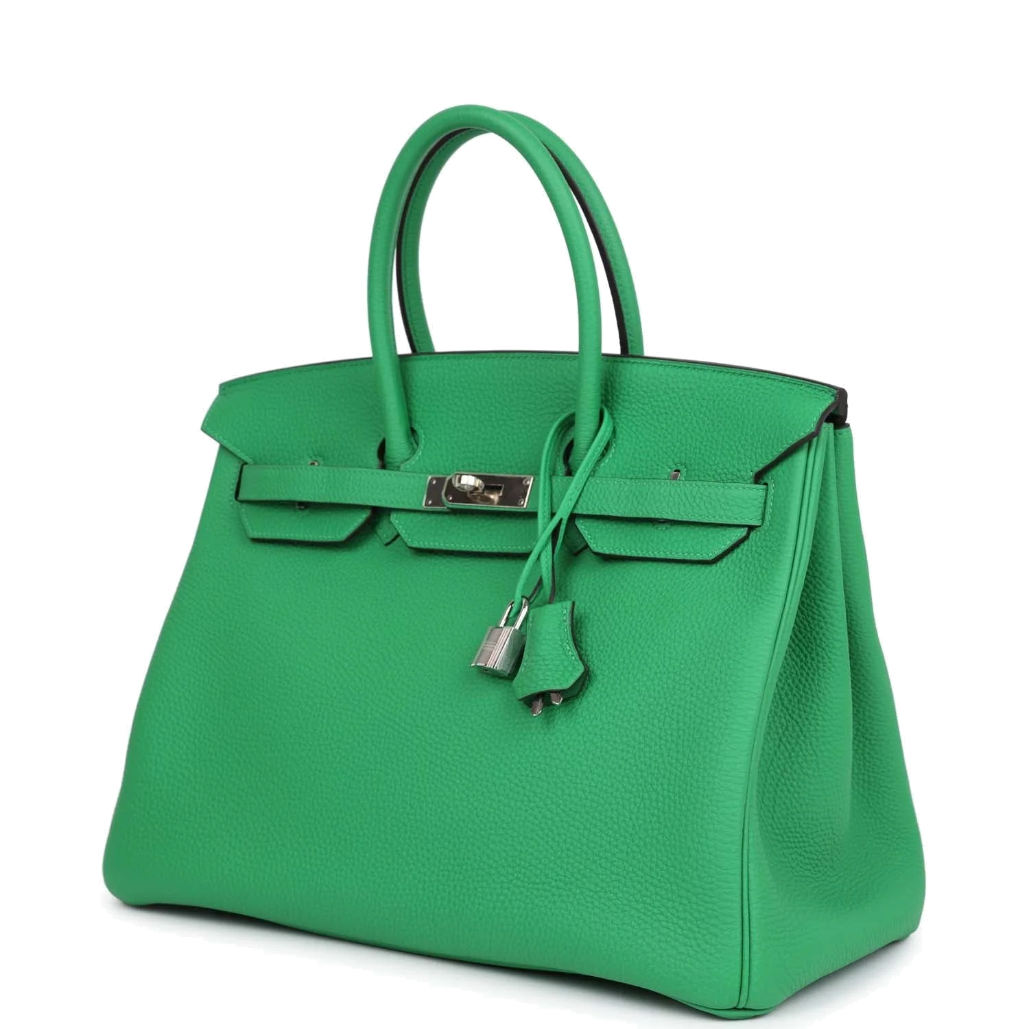 Hermes Birkin 35 Bambou Togo Palladium Hardware Бамбу Togo — фото 6