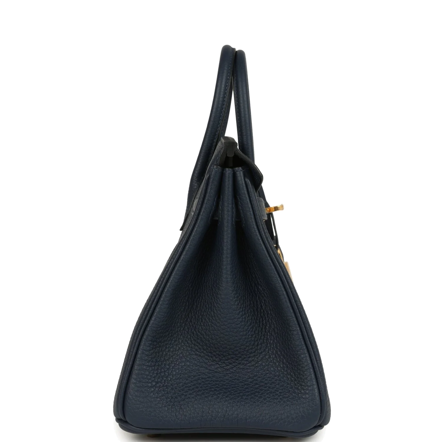 Hermes Birkin 25 Bleu Abysse Togo Gold Hardware Синий Абисс — фото 4