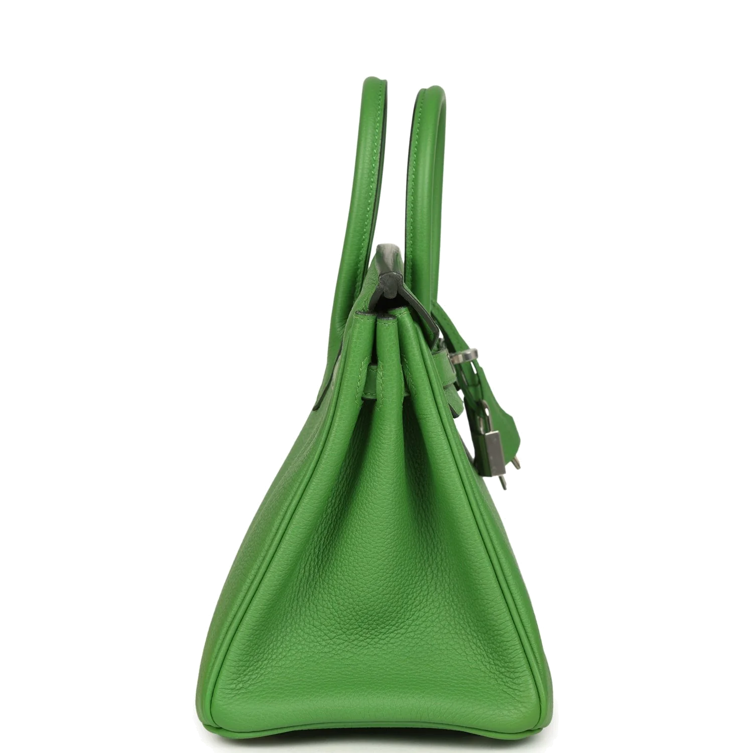 Hermes Birkin 25 Vert Yucca Togo Palladium Hardware Зеленый юкка — фото 5