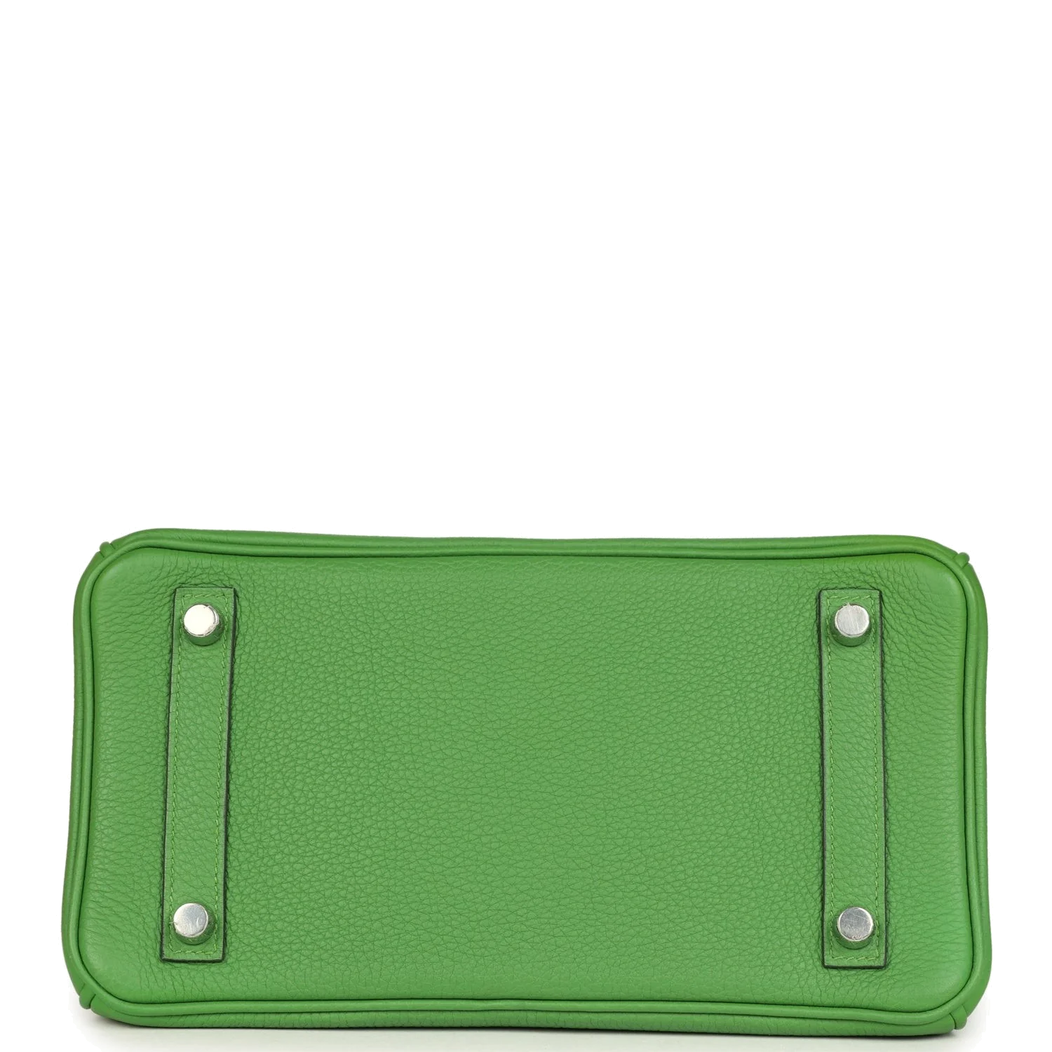 Hermes Birkin 25 Vert Yucca Togo Palladium Hardware Зеленый юкка — фото 7