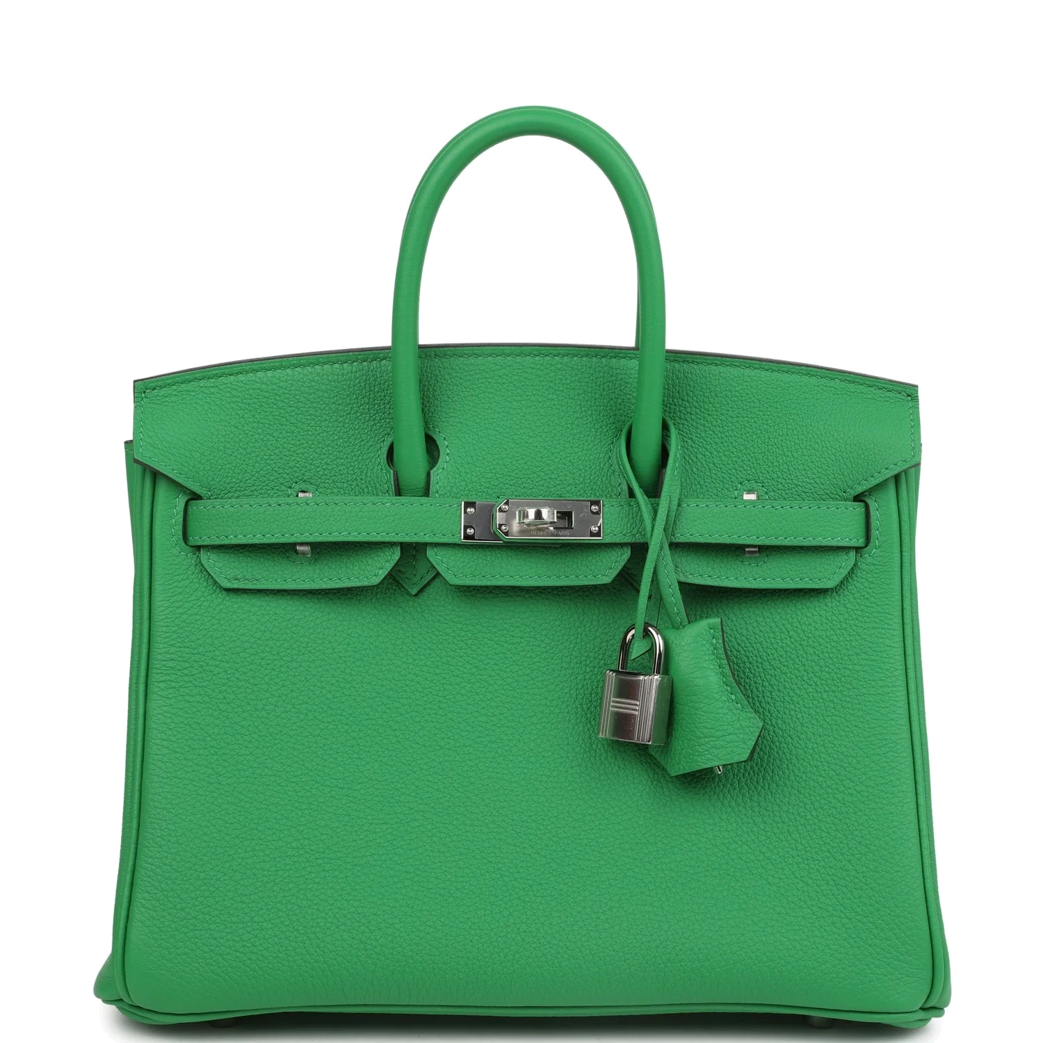 Hermes Birkin 25 Bambou Togo Palladium Hardware Бамбу Togo — фото 2