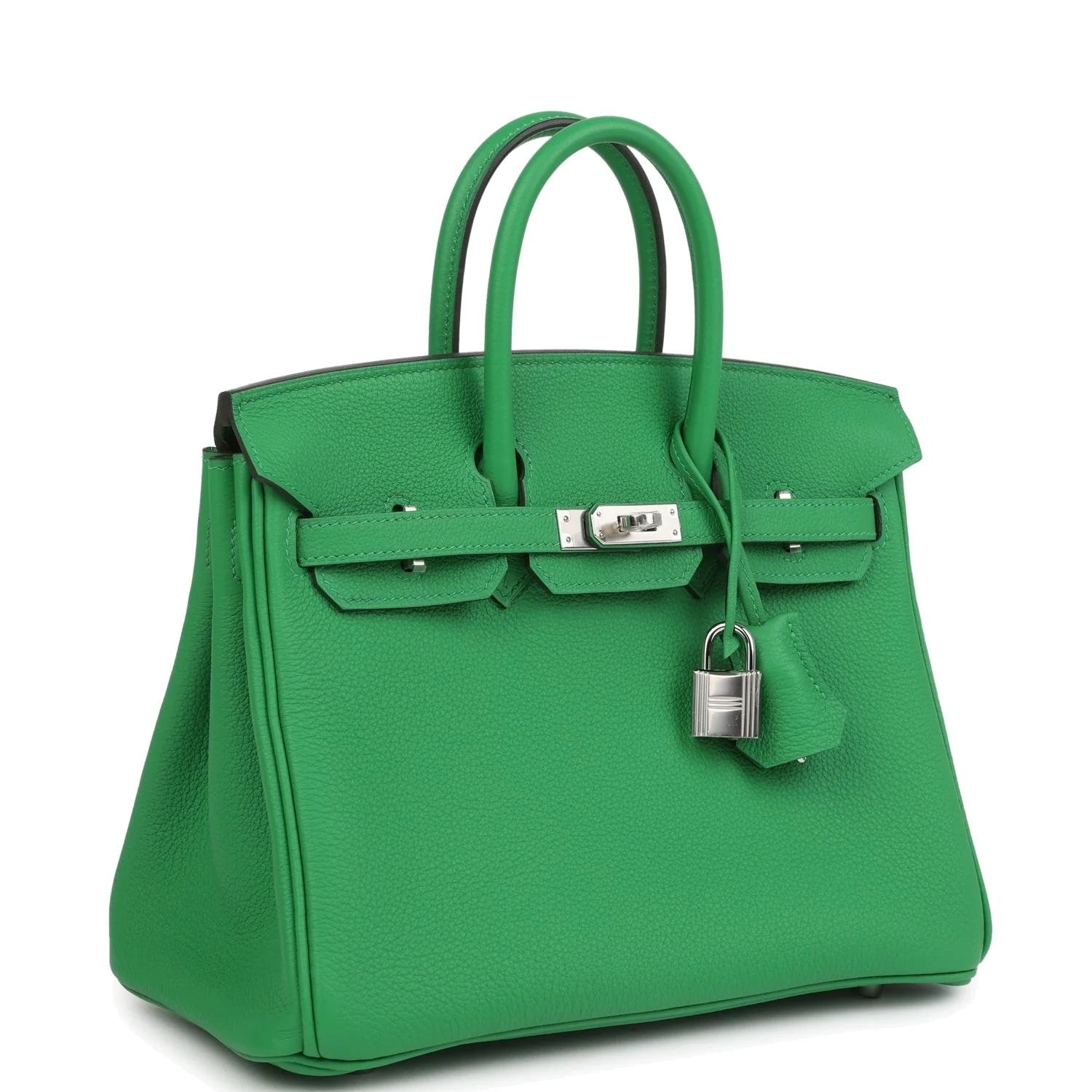 Hermes Birkin 25 Bambou Togo Palladium Hardware Бамбу Togo — фото 3