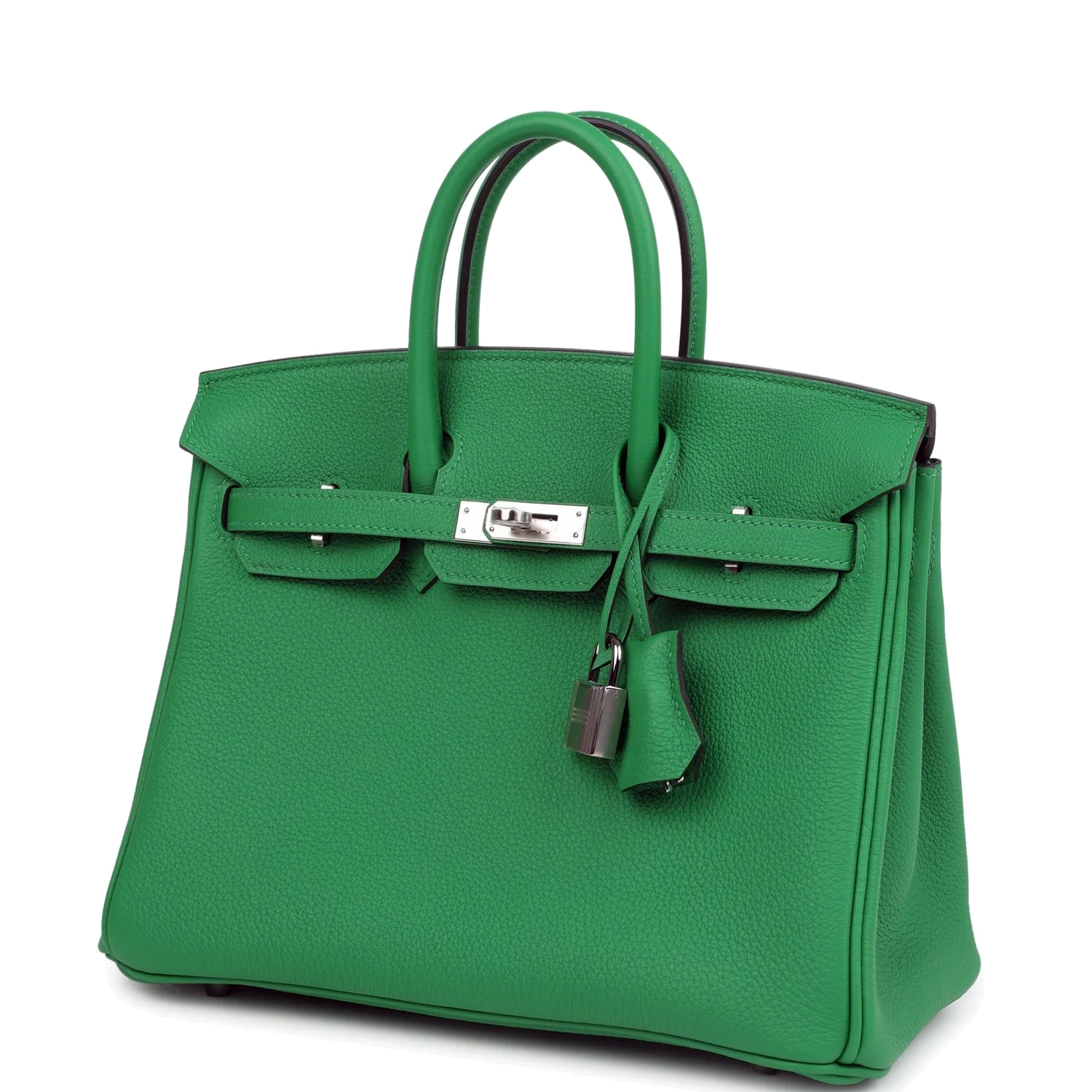Hermes Birkin 25 Bambou Togo Palladium Hardware Бамбу Togo — фото 6