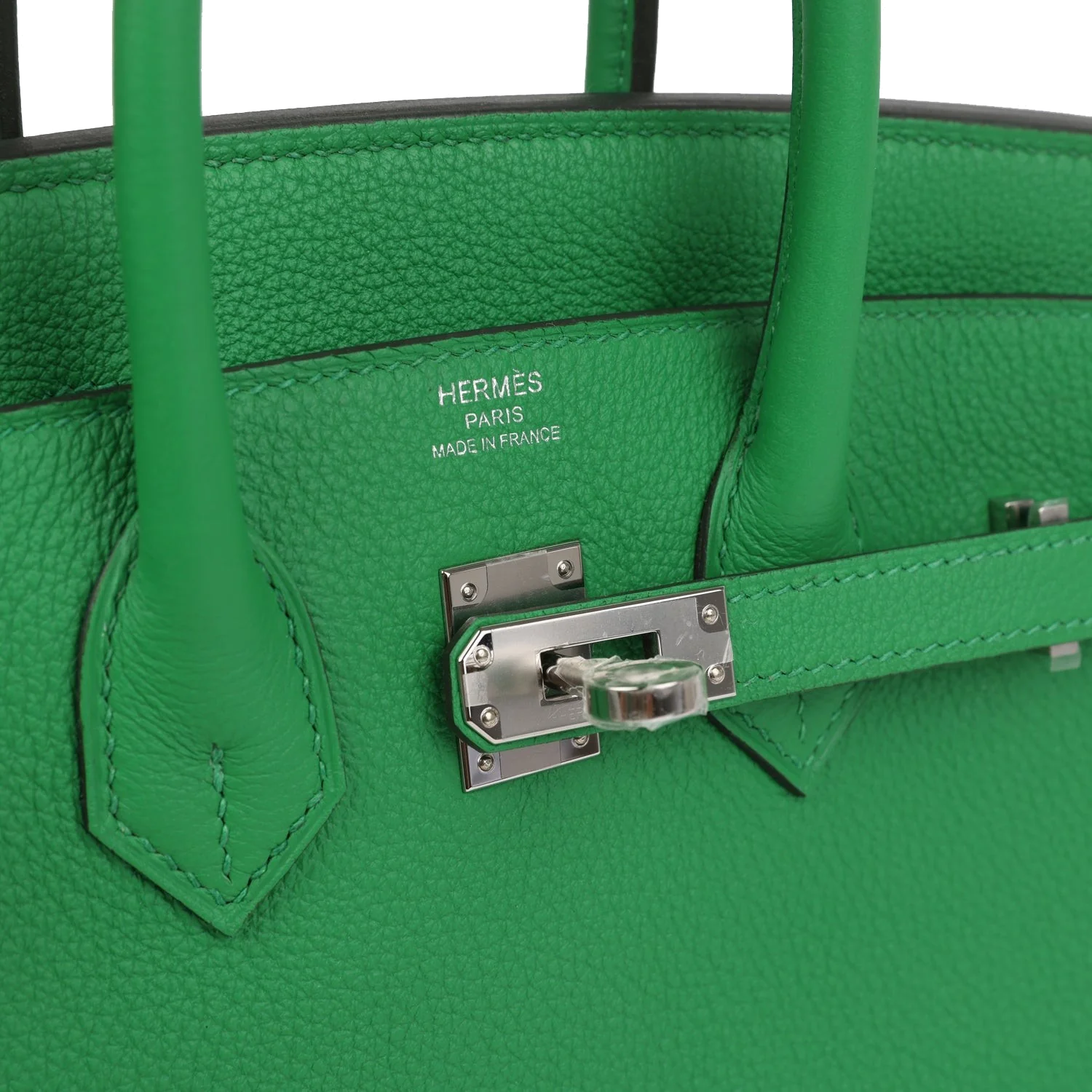 Hermes Birkin 25 Bambou Togo Palladium Hardware Бамбу Togo — фото 8