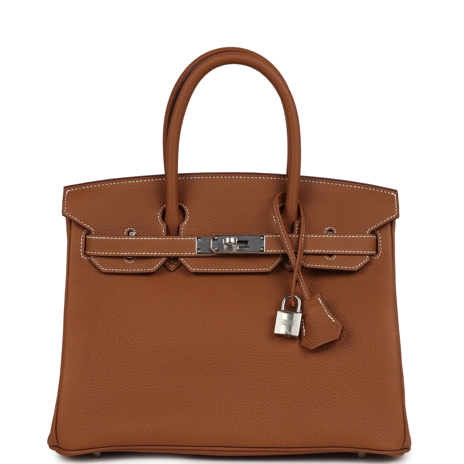 Hermes Birkin 30 Gold Togo Palladium Hardware Золотой Togo — фото 2