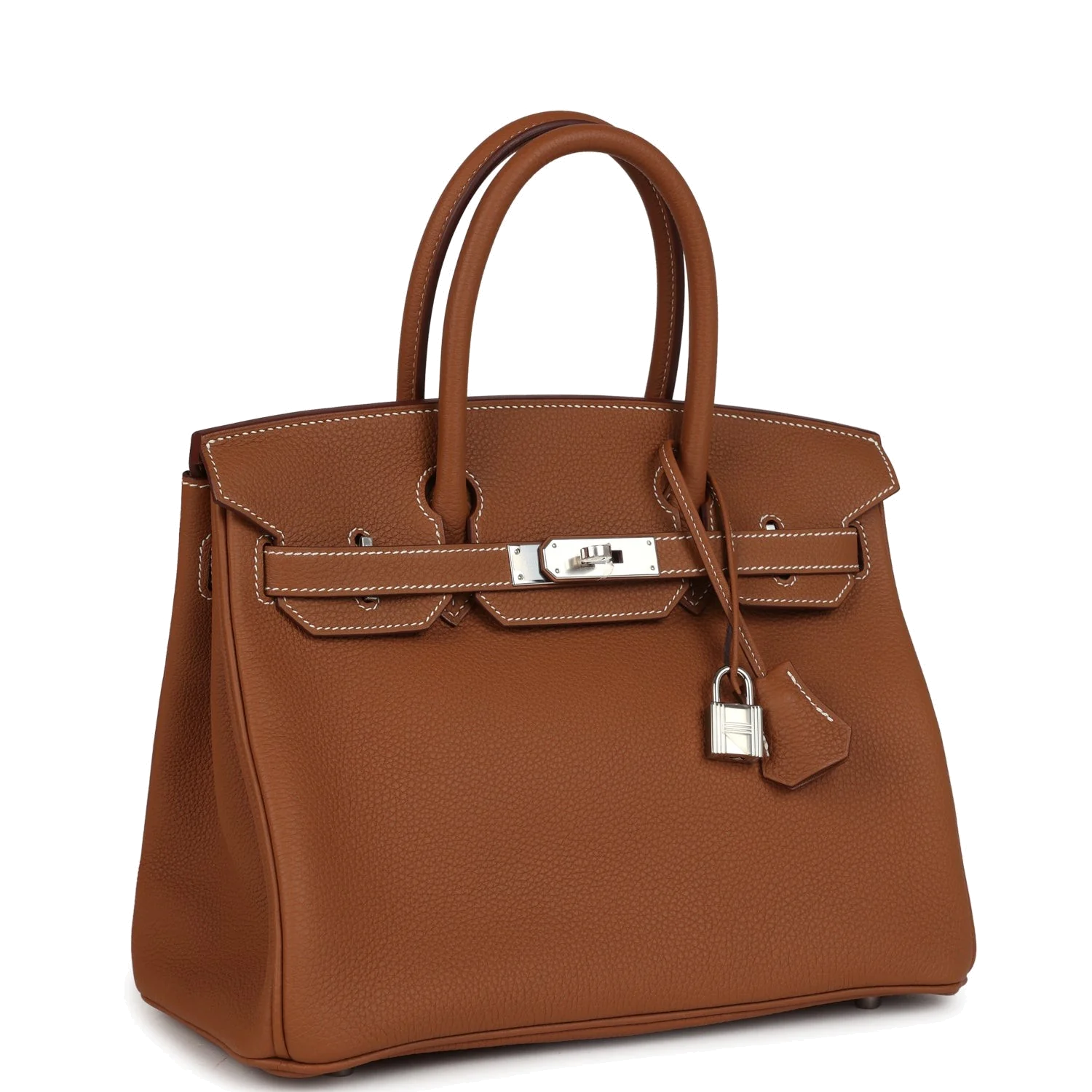Hermes Birkin 30 Gold Togo Palladium Hardware Золотой Togo — фото 3