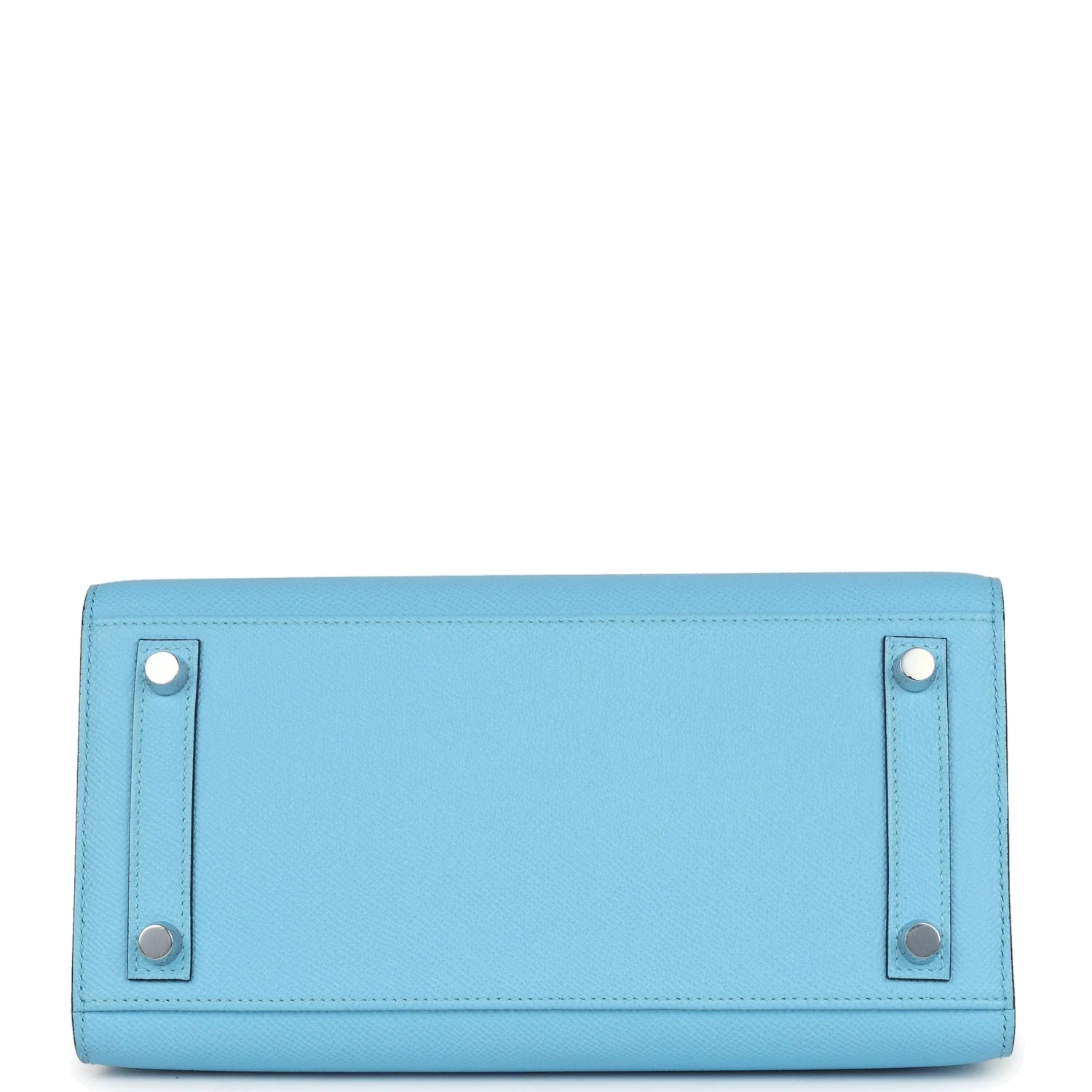 Hermes Birkin Sellier 25 Celeste Epsom Palladium Hardware — фото 7