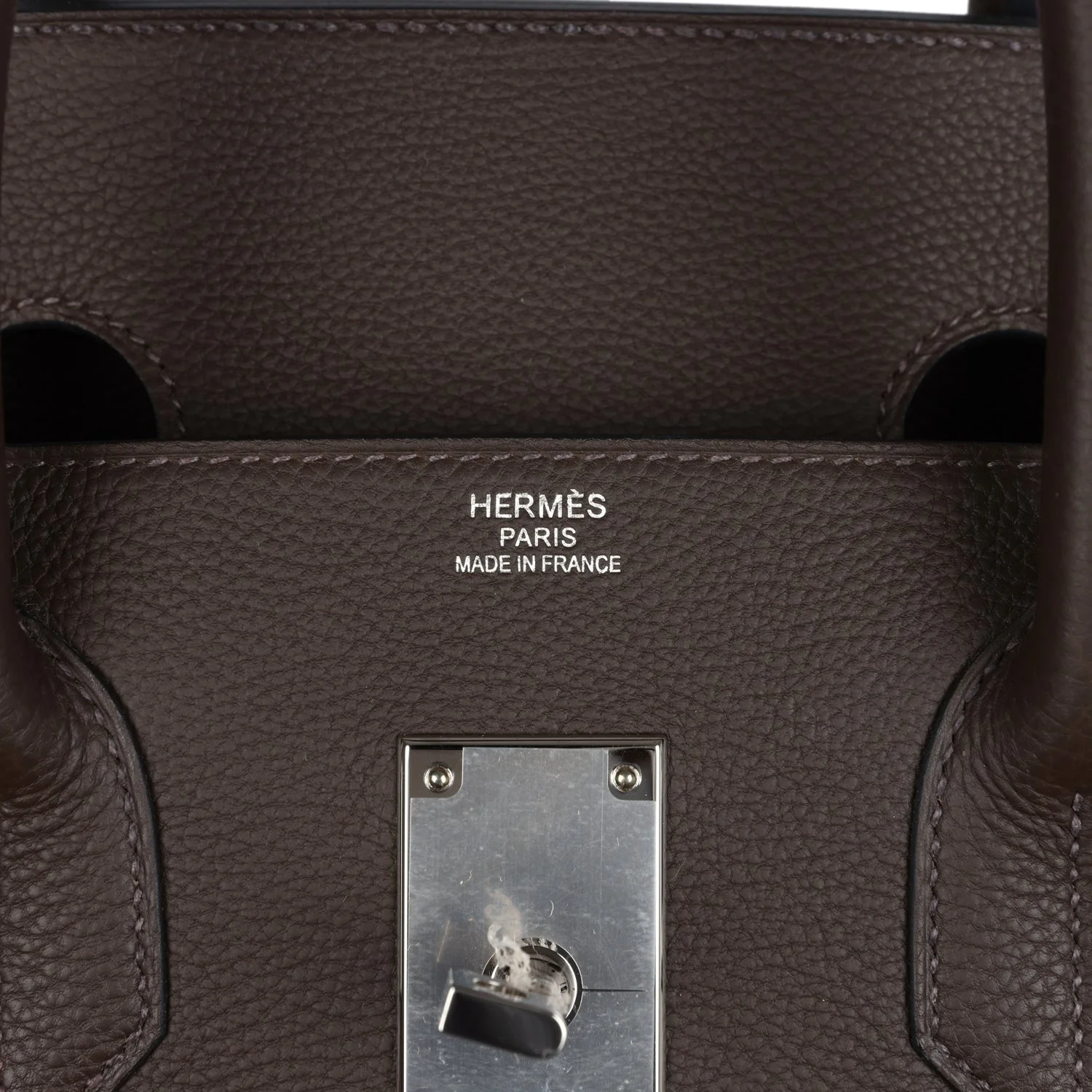 Hermes Multipockets Birkin HAC 50 Ecorce Togo Palladium Hardware — фото 8