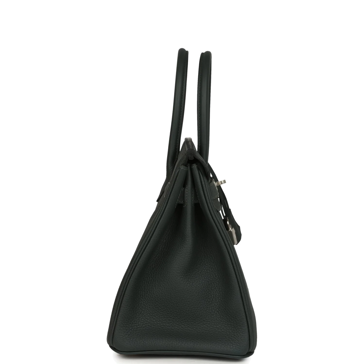 Hermes Birkin 30 Vert Fonce Togo Palladium Hardware Зеленый темный — фото 4