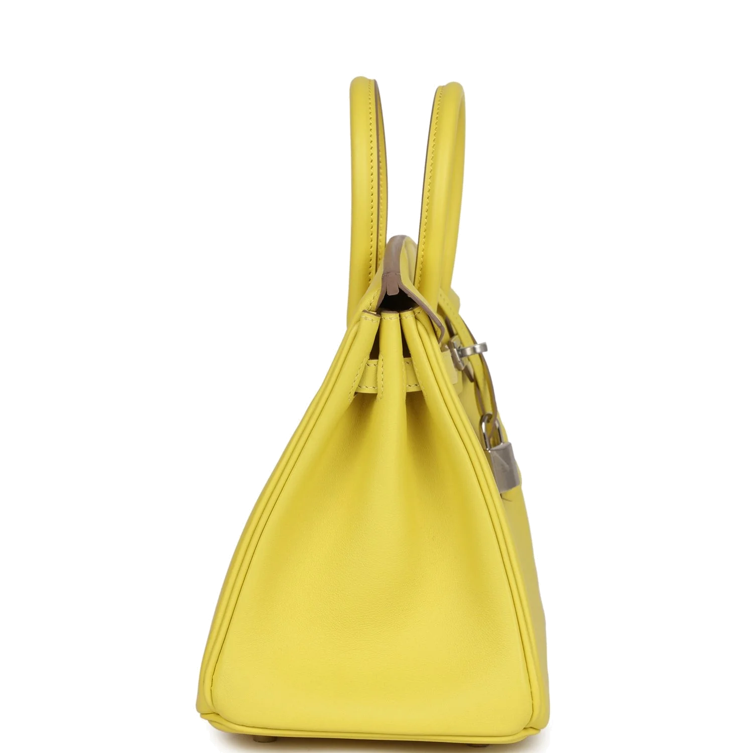 Hermes Birkin 25 Lime Swift Palladium Hardware Лайм Swift — фото 4