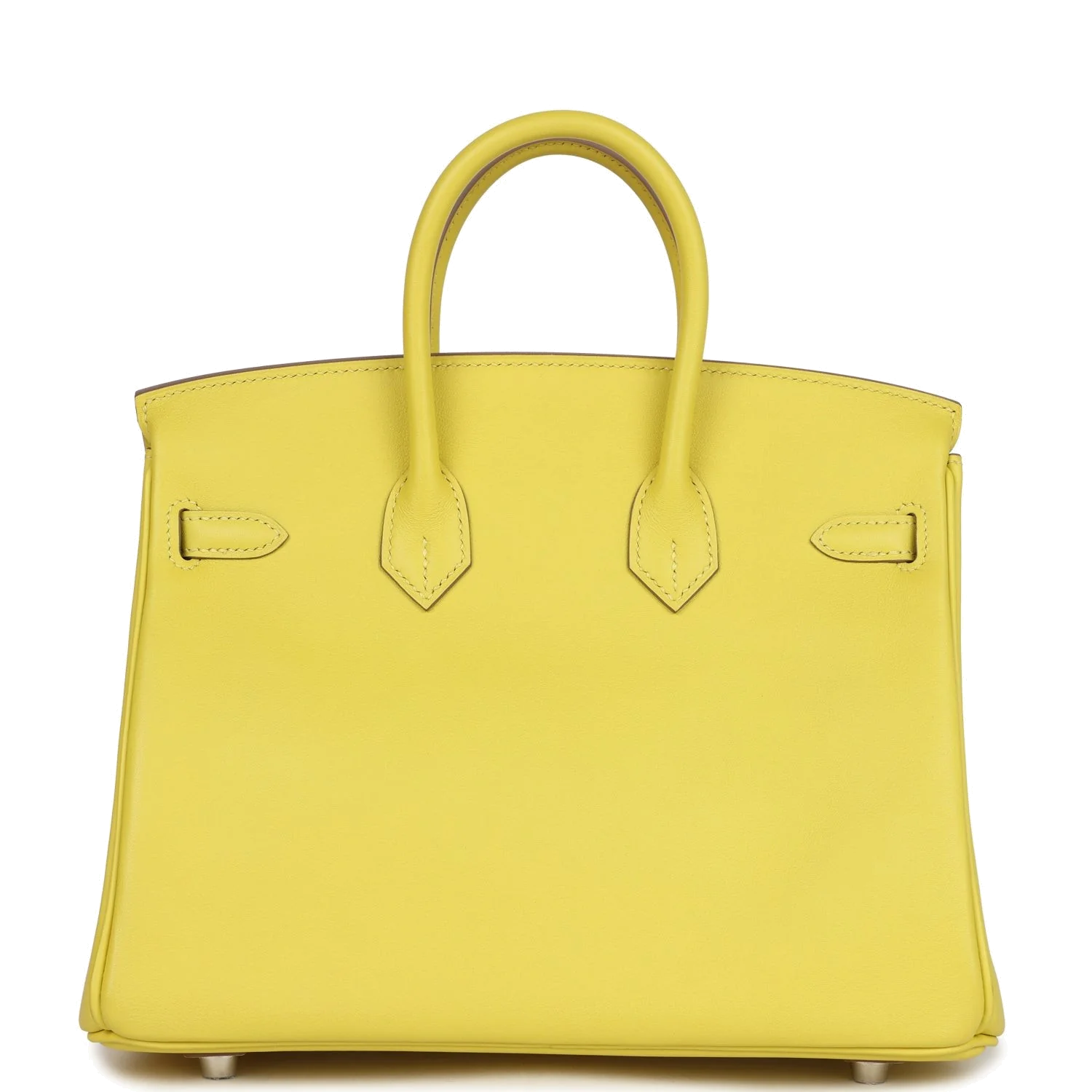 Hermes Birkin 25 Lime Swift Palladium Hardware Лайм Swift — фото 5