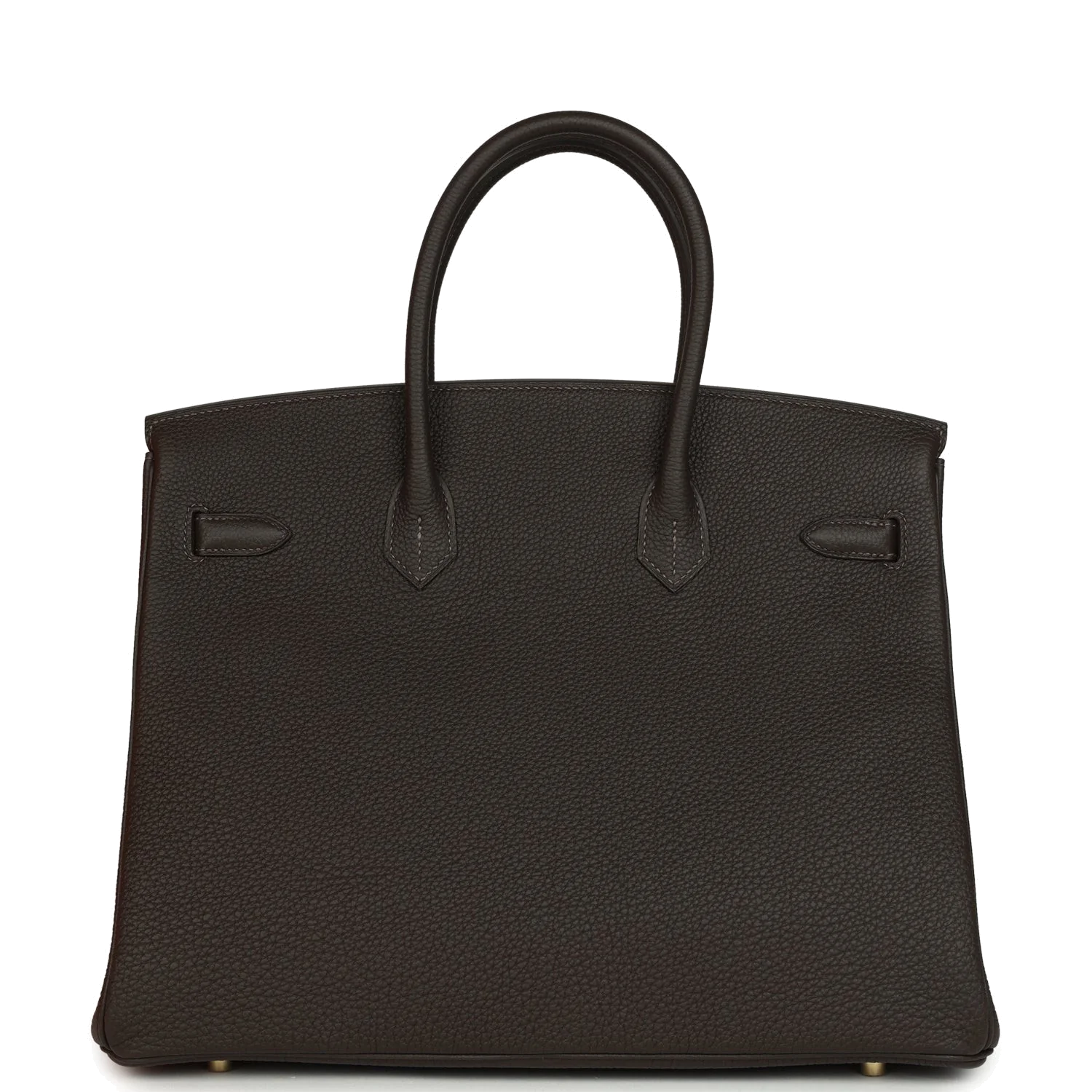 Hermes Birkin 35 Bai-Brun Togo Gold Hardware Бай — фото 5