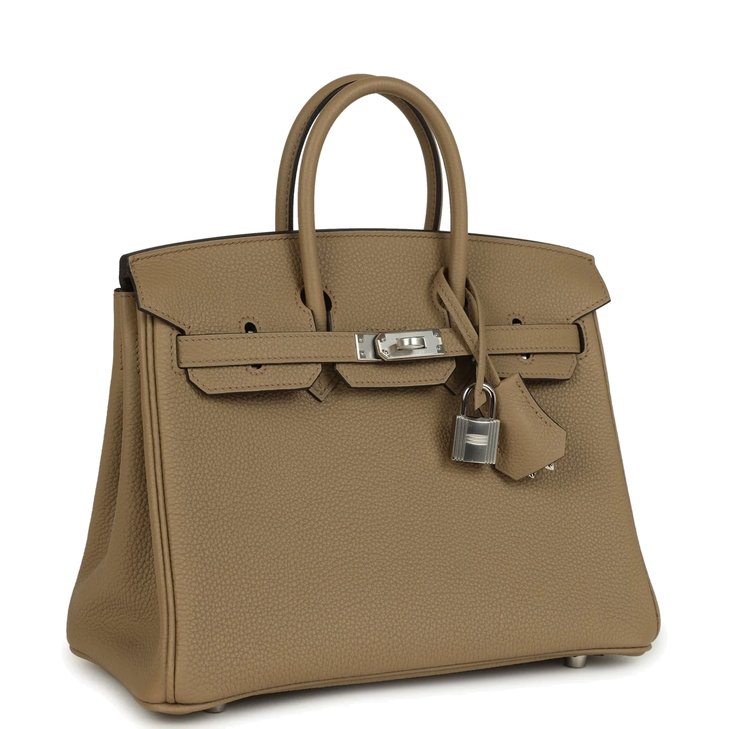 Hermes Birkin 25 Beige Marfa Togo Palladium Hardware Бежевый Марфа — фото 3