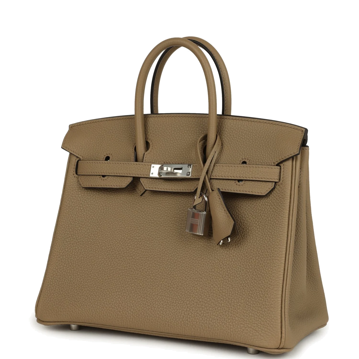 Hermes Birkin 25 Beige Marfa Togo Palladium Hardware Бежевый Марфа — фото 6