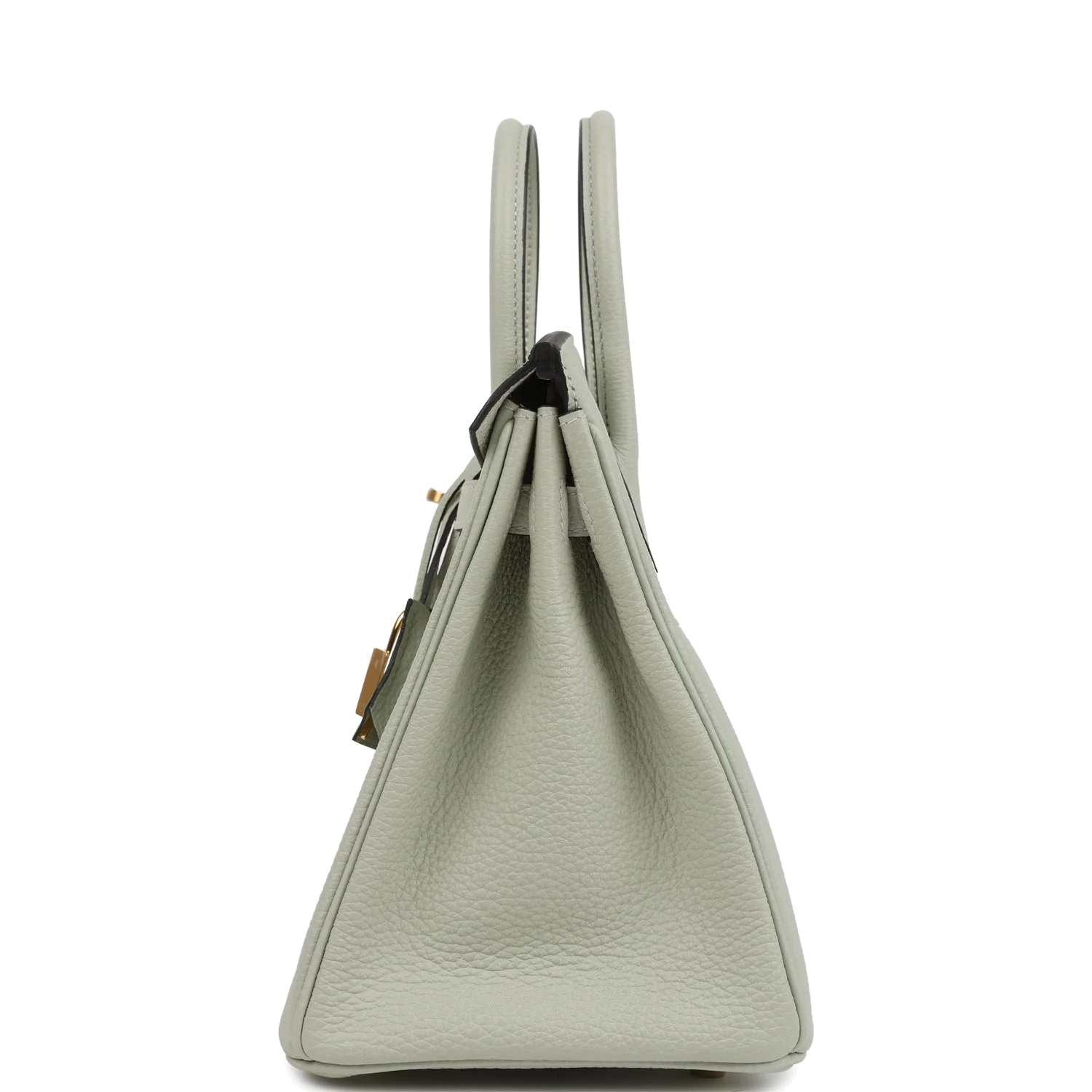Hermes Birkin 25 Gris Neve Togo Gold Hardware Серый Нев — фото 4