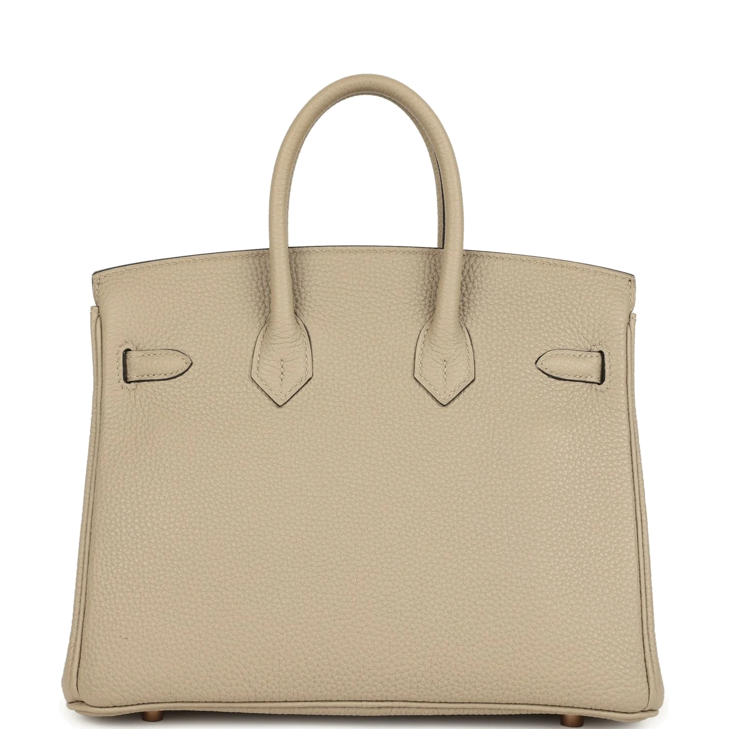 Hermes Birkin 25 Gris Tourterelle Togo Rose Gold Hardware Серый Туртерель — фото 5