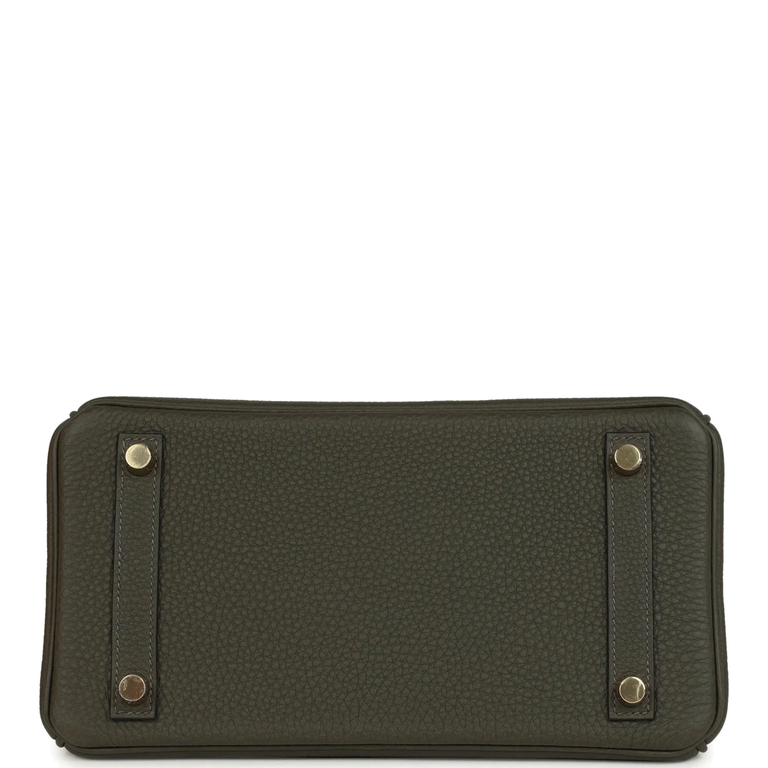 Hermes Birkin 25 Vert de Gris Togo Gold Hardware Зеленый — фото 7