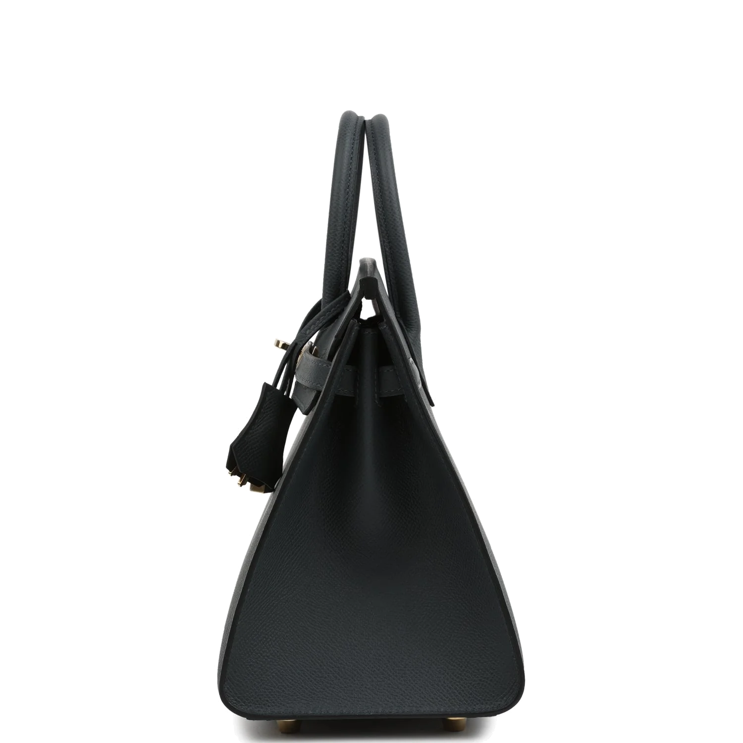 Hermes Birkin Sellier 25 Gris Misty Epsom Permabrass Hardware — фото 4