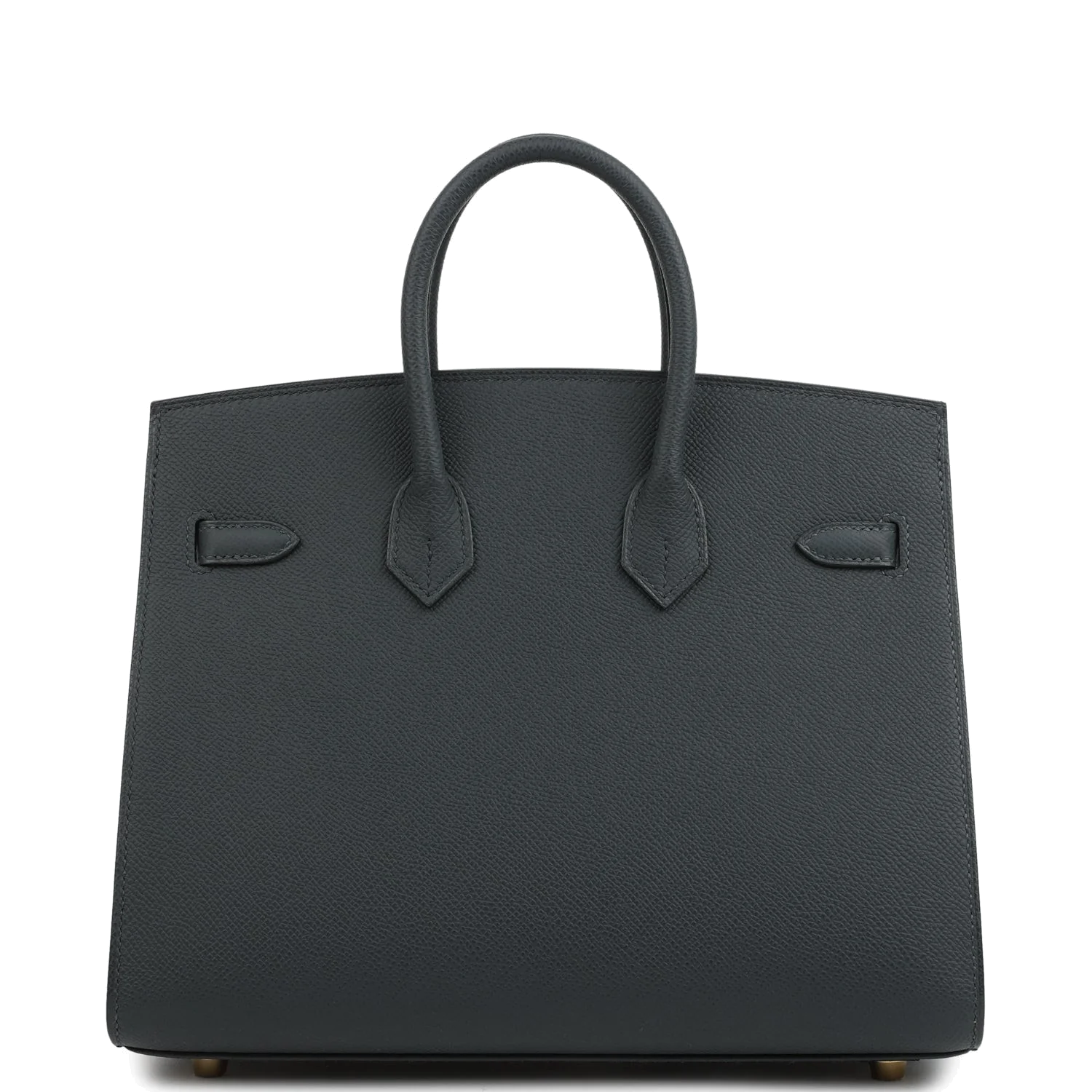 Hermes Birkin Sellier 25 Gris Misty Epsom Permabrass Hardware — фото 5