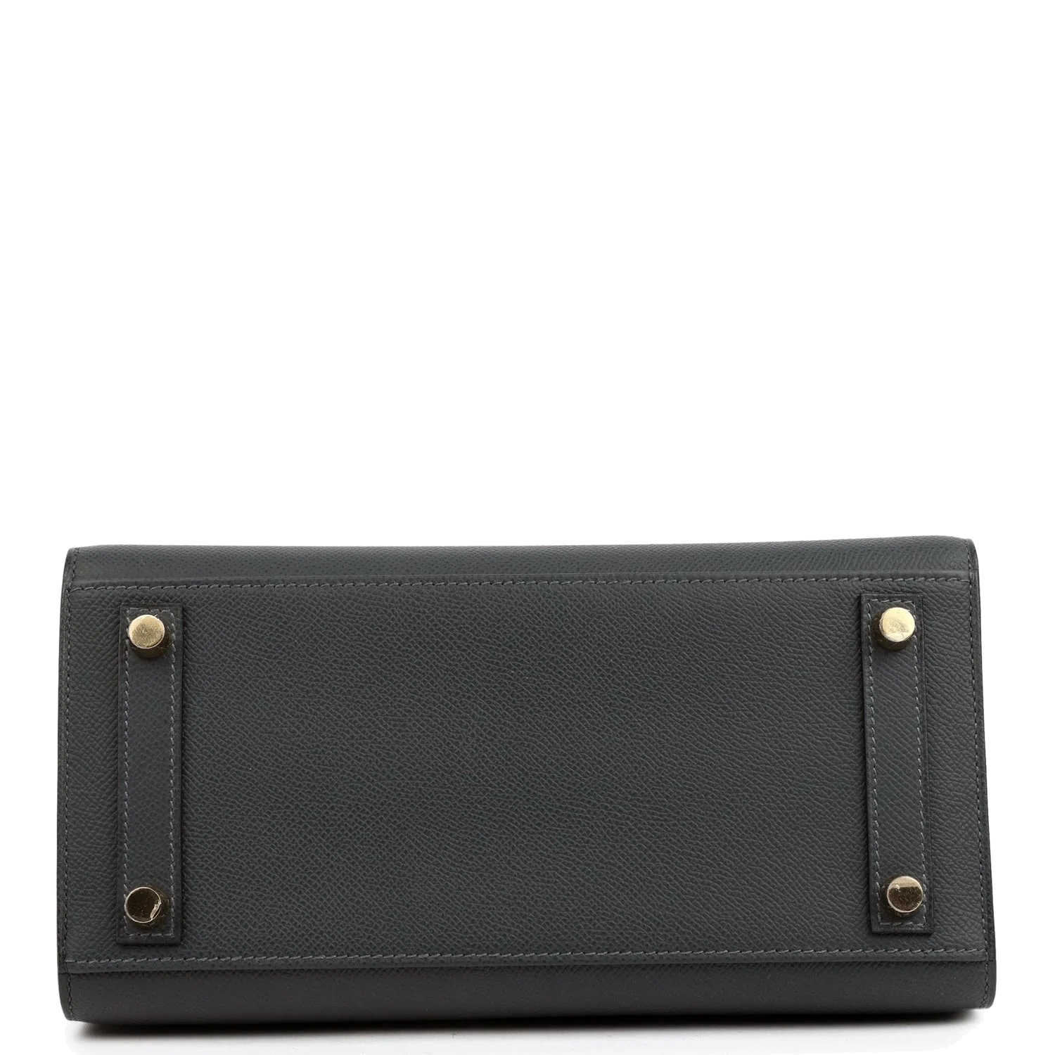 Hermes Birkin Sellier 25 Gris Misty Epsom Permabrass Hardware — фото 7
