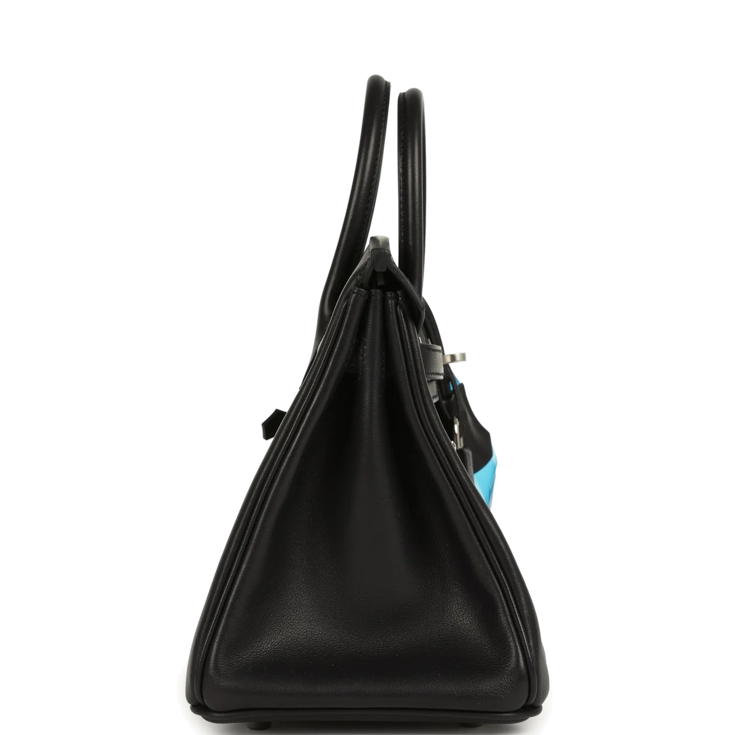 Hermes Limited Edition Birkin Rock 25 Black Volupto Palladium Hardware — фото 4