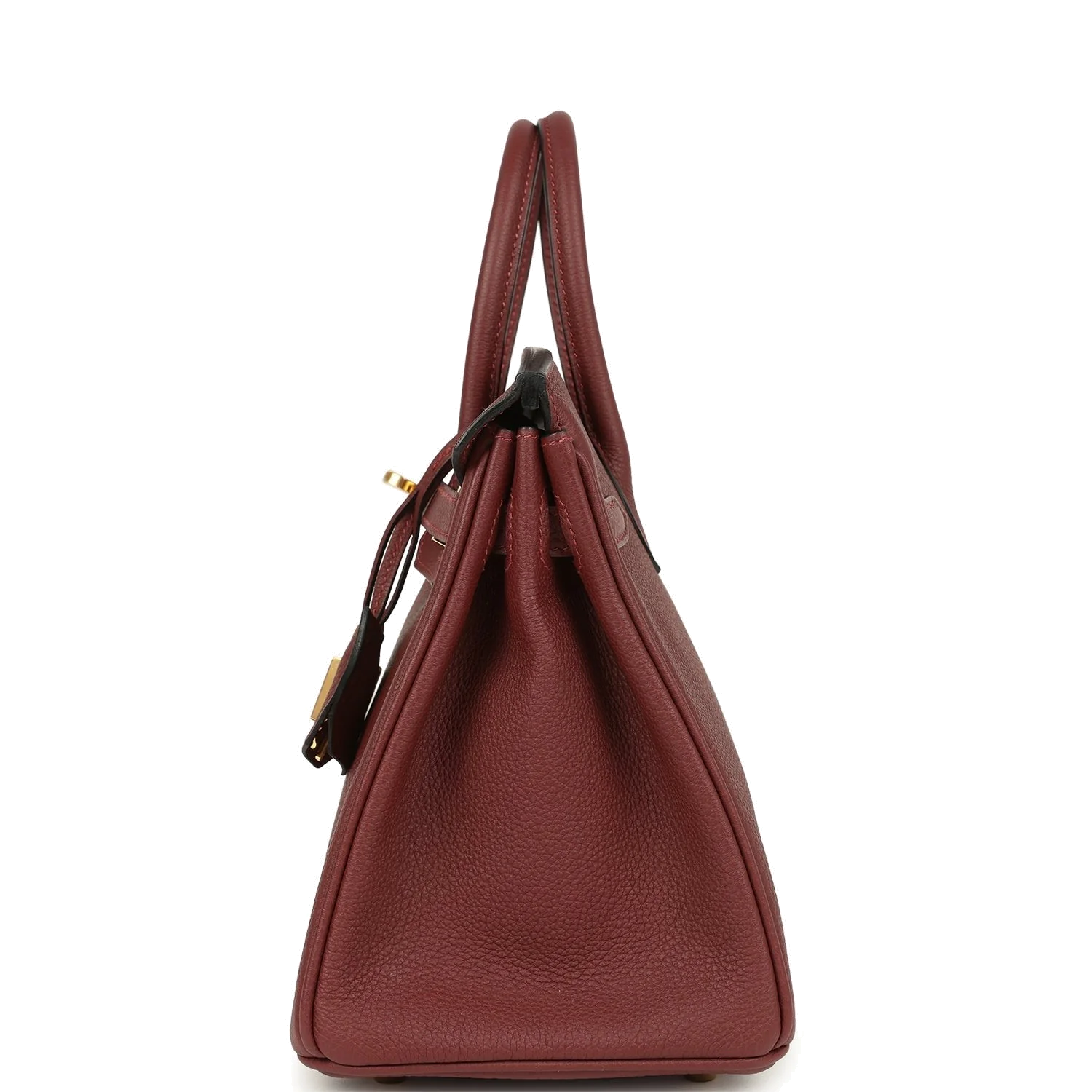 Hermes Birkin 25 Rouge H Togo Gold Hardware Красный — фото 4