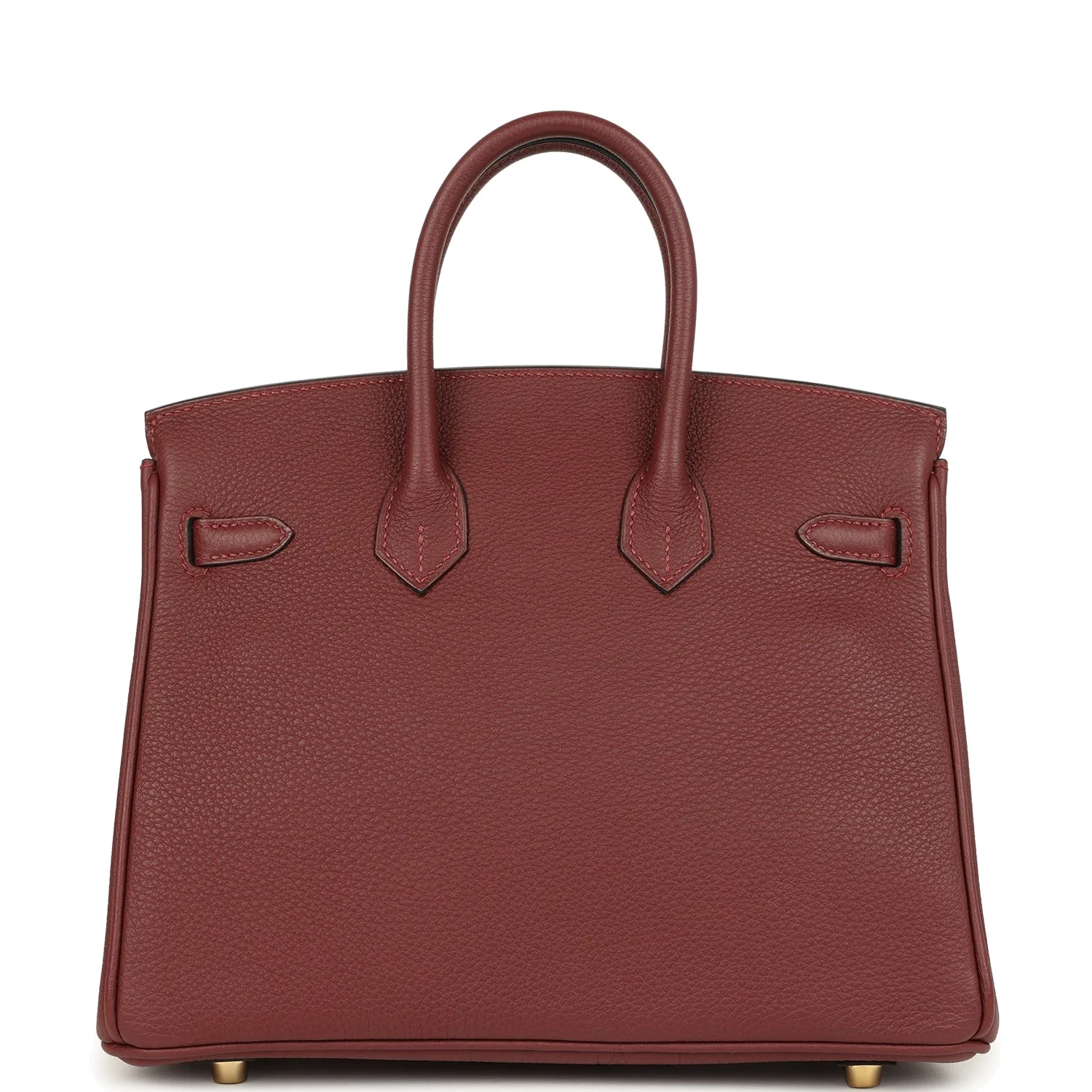 Hermes Birkin 25 Rouge H Togo Gold Hardware Красный — фото 5